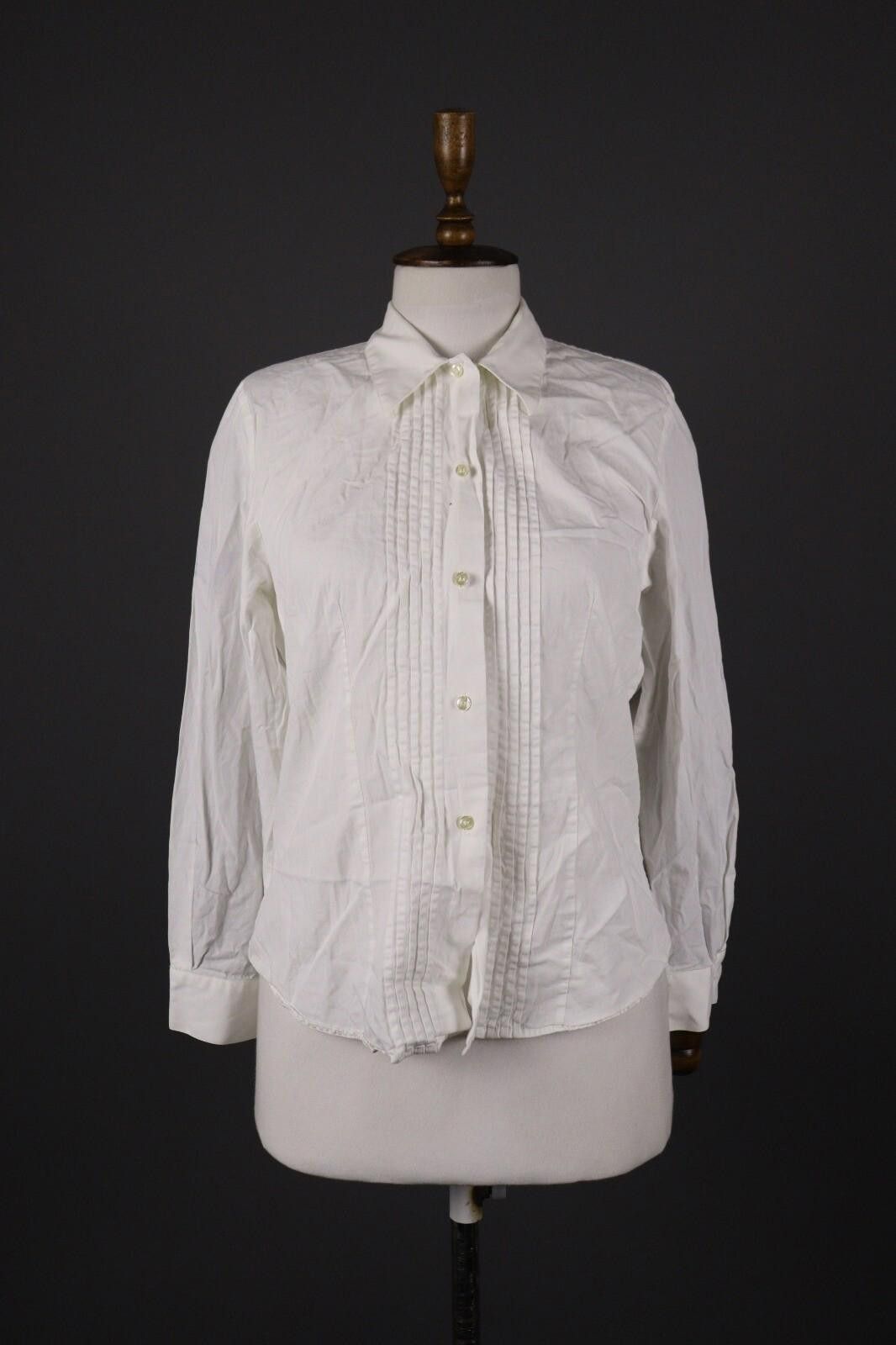 Katharine Hamnett London Katharine Hamnett London White Shirt Blouse Shirt Size 16 Size XXL / US 16-18 / IT 52-54 - 1 Thumbnail