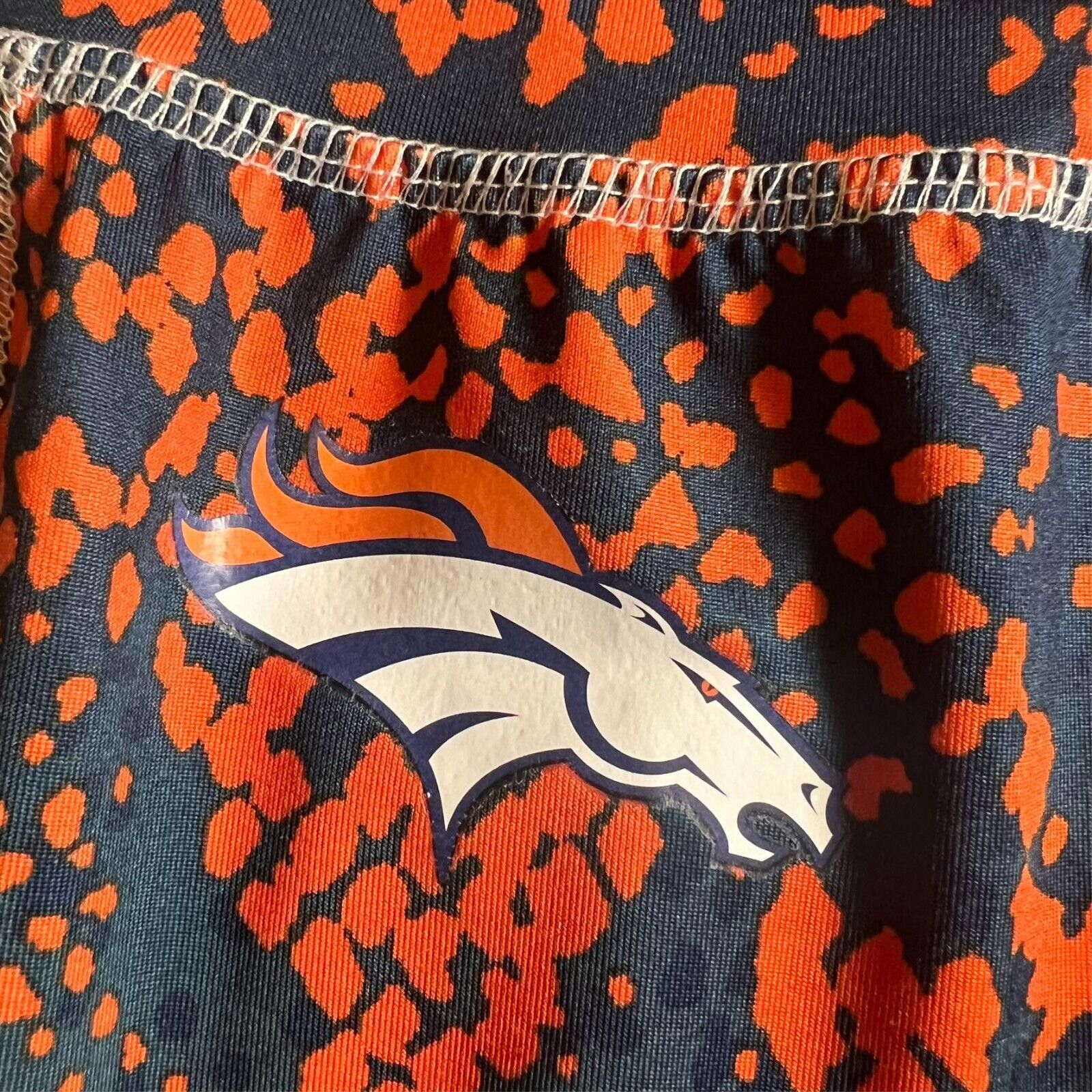 NFL 2x VTG 90s Zubaz Yoga Pants Ladies XS Denver Broncos NFL Size 26" / US 2 / IT 38 - 9 Thumbnail