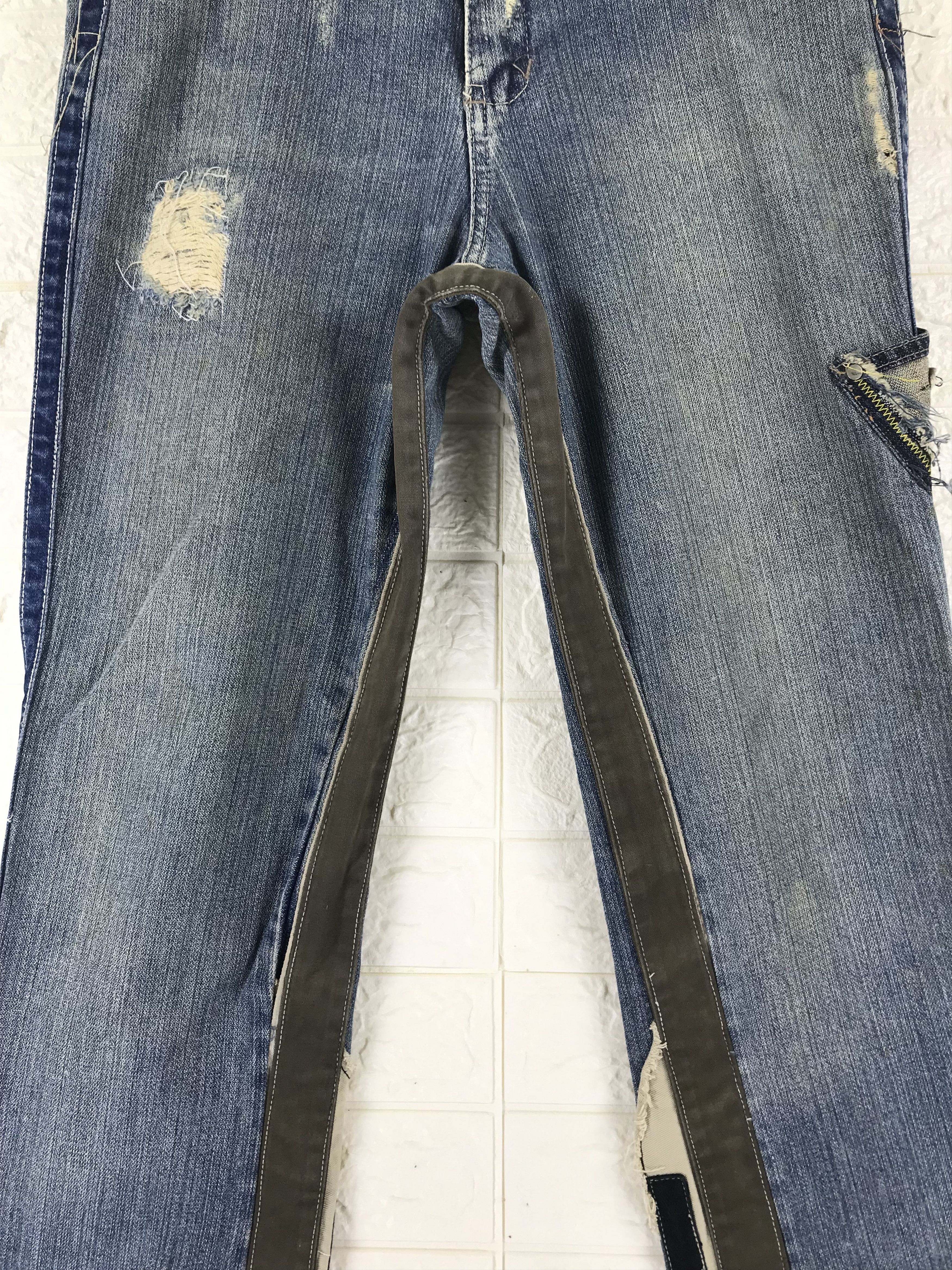 Japanese Brand Vintage Japanese Hybrid Stylish Jeans Size US 30 / EU 46 - 3 Thumbnail