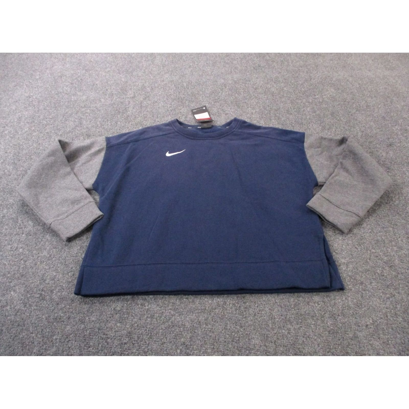 Nike Nike Sweatshirt Women L Crew Sweater Oversized Active Track NEW Size L / US 10 / IT 46 - 2 Thumbnail