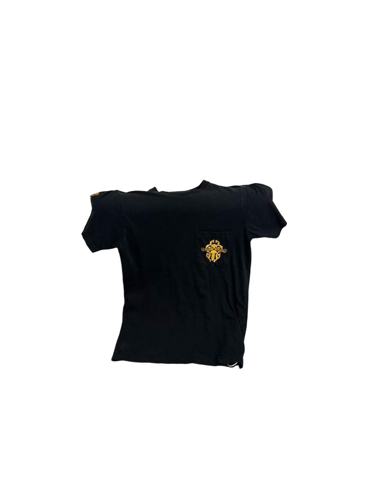 Chrome Hearts Chrome Hearts Gold Logo Pocket T-Shirt S Size US S / EU 44-46 / 1 - 1 Thumbnail