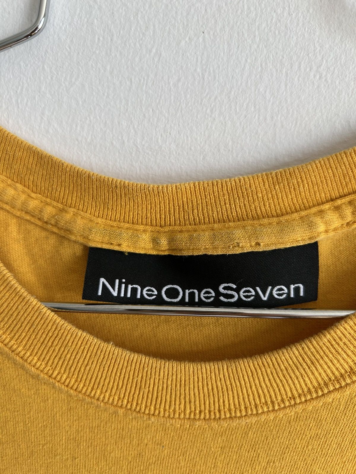 Nine One Seven NineOneSeven Yellow Reaper Logo skate tee 917 Size US L / EU 52-54 / 3 - 4 Thumbnail