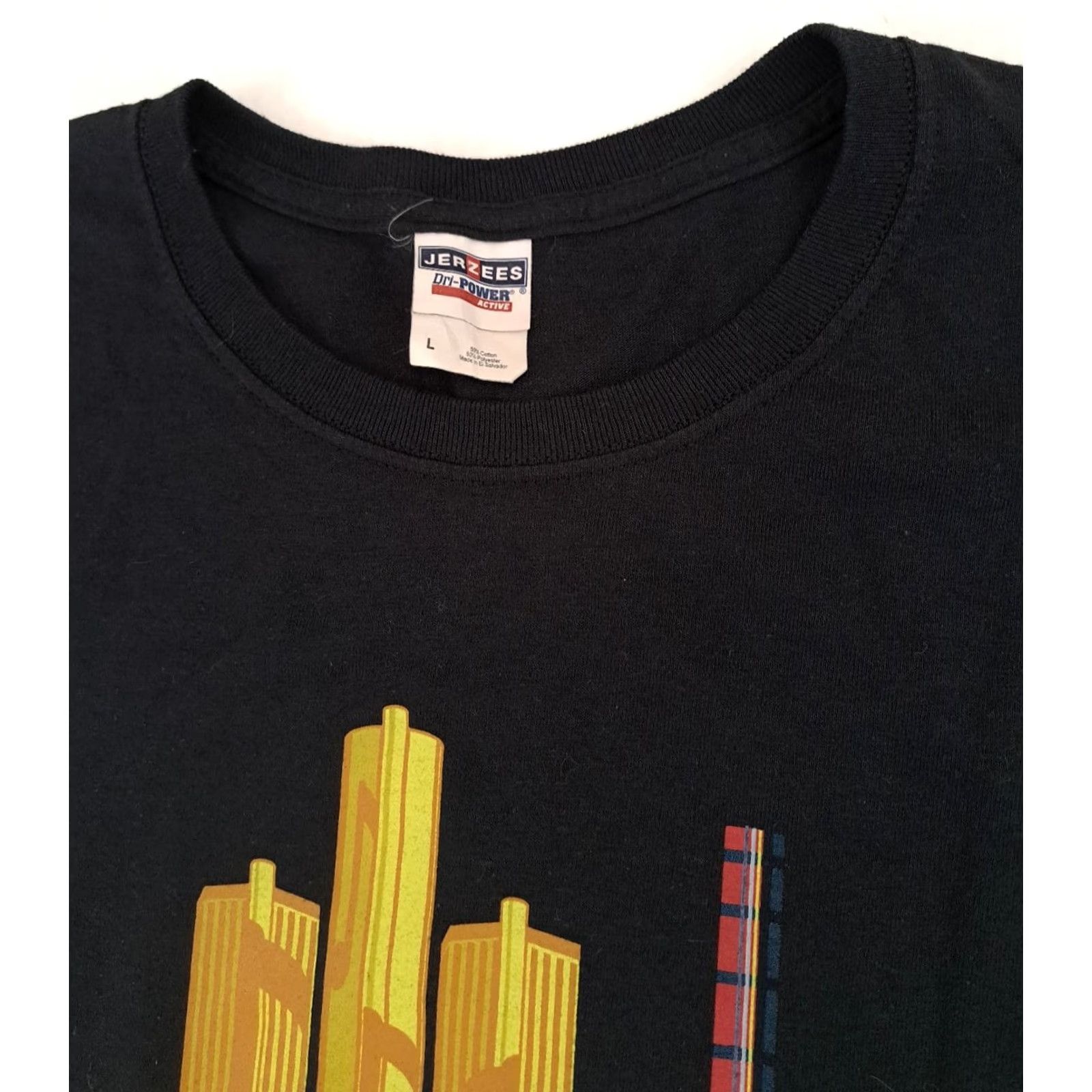 Jerzees VINTAGE Rockin at Riverfront at GM RenCen Marshall Tucker,Soul Asylum LG TShirt Shirt Unisex Adults L Black Music Rock 2008 Mens Womens Size US L / EU 52-54 / 3 - 6 Thumbnail