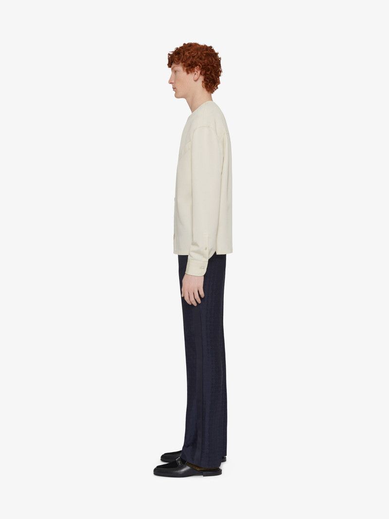 Givenchy o1n1vont0326 Slim Fit Pants Monogram in Black Size US 32 / EU 48 - 3 Thumbnail
