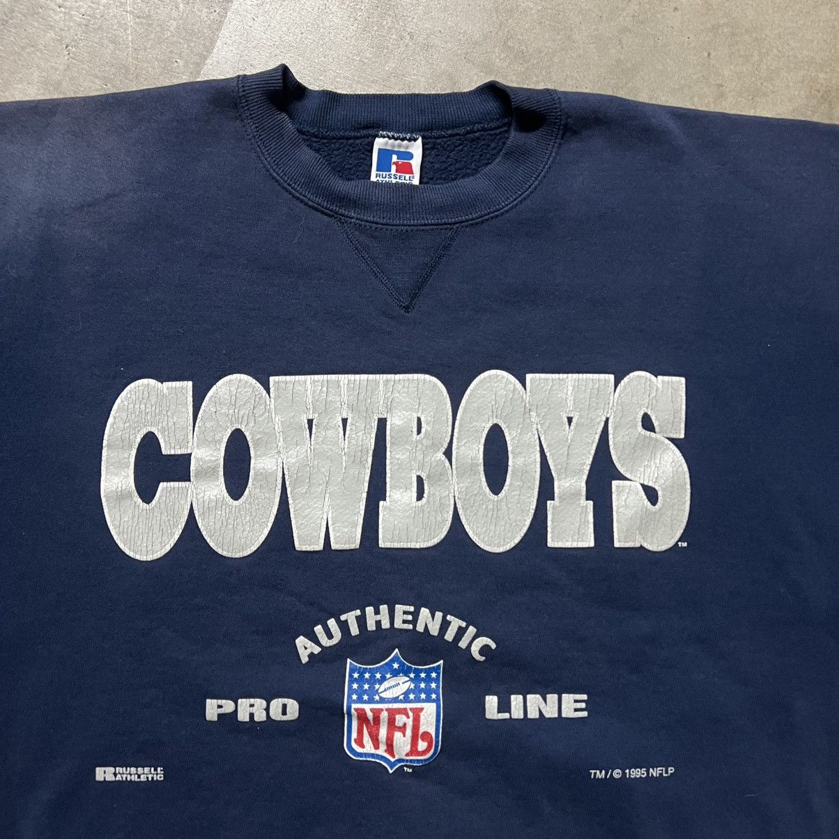 NFL × Russell Athletic × Vintage Vintage 90’s NFL Dallas Cowboys 🇺🇸 Russell Athletic Sweater Size US XL / EU 56 / 4 - 2 Thumbnail