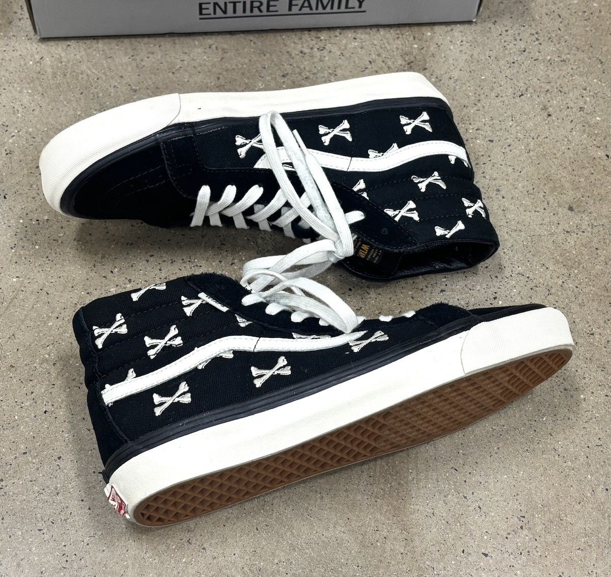 Vans × Wtaps Wtaps x Vans OG SK8 Hi Bones black Size US 10 / EU 43 - 6 Thumbnail