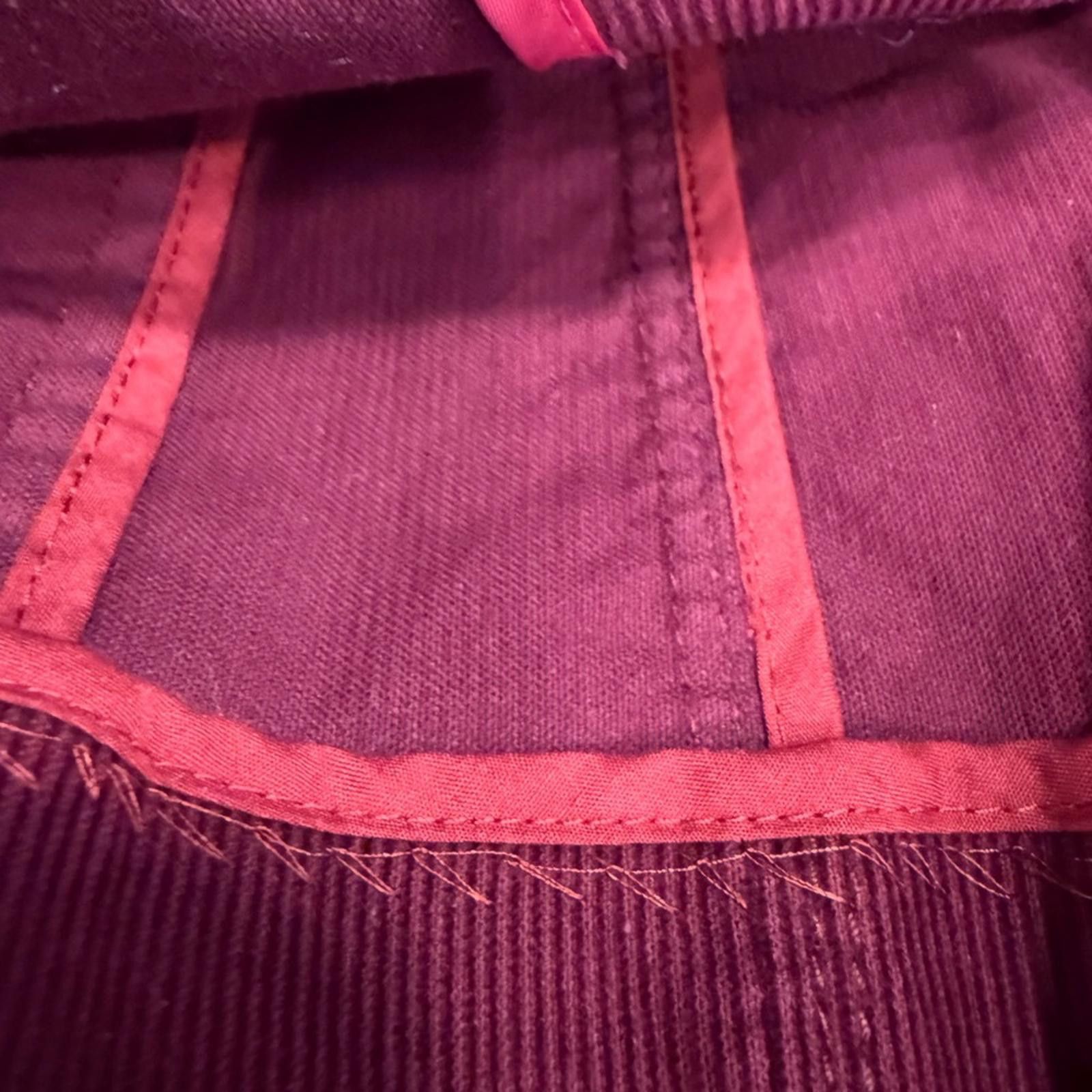 Other J. Crew Factory purple corduroy cotton blazer jacket SZ 2 Size XS / US 0-2 / IT 36-38 - 4 Thumbnail