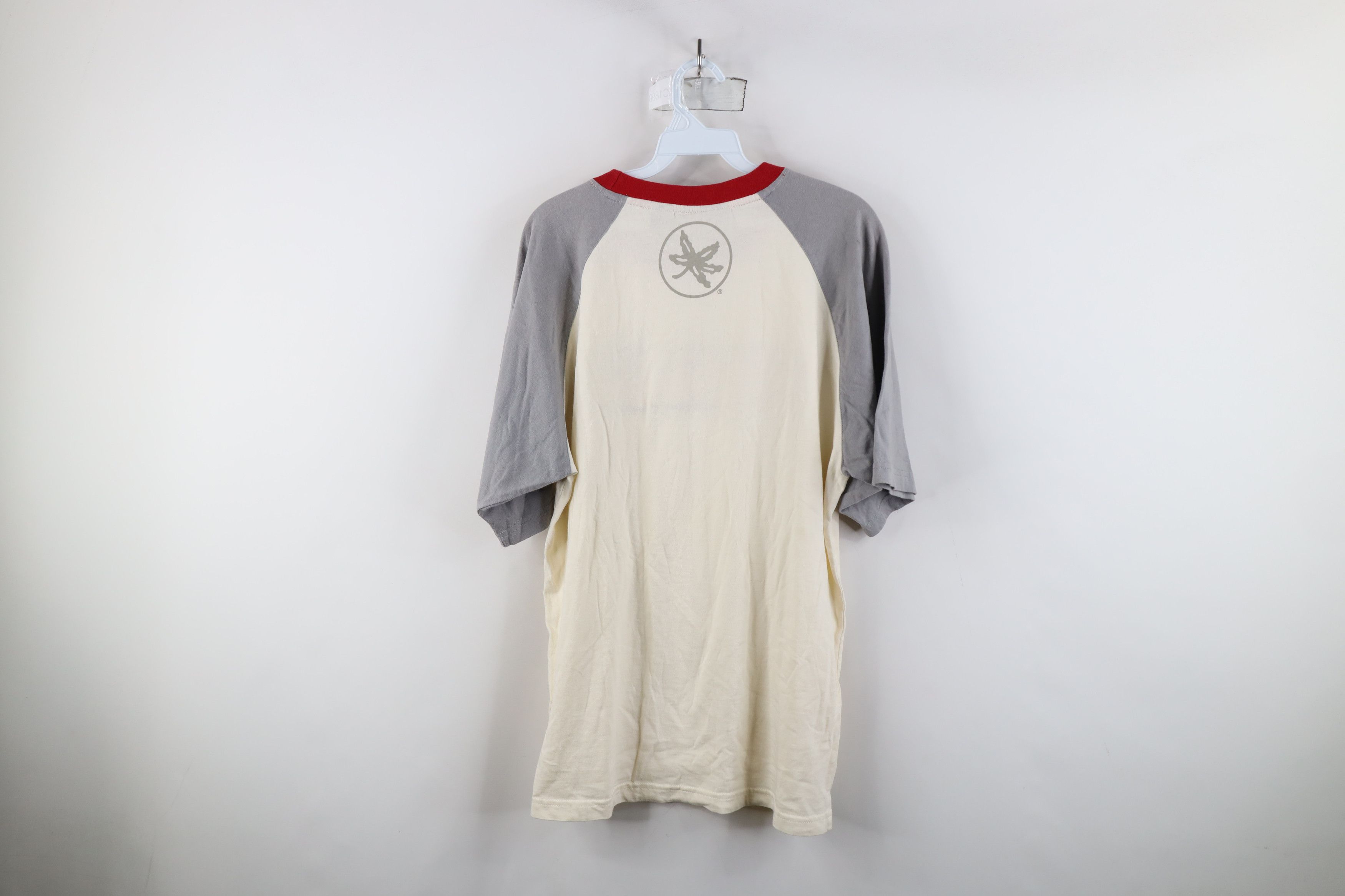 Vintage Vintage Ohio State University Raglan Short Sleeve T-Shirt Size US L / EU 52-54 / 3 - 11 Thumbnail