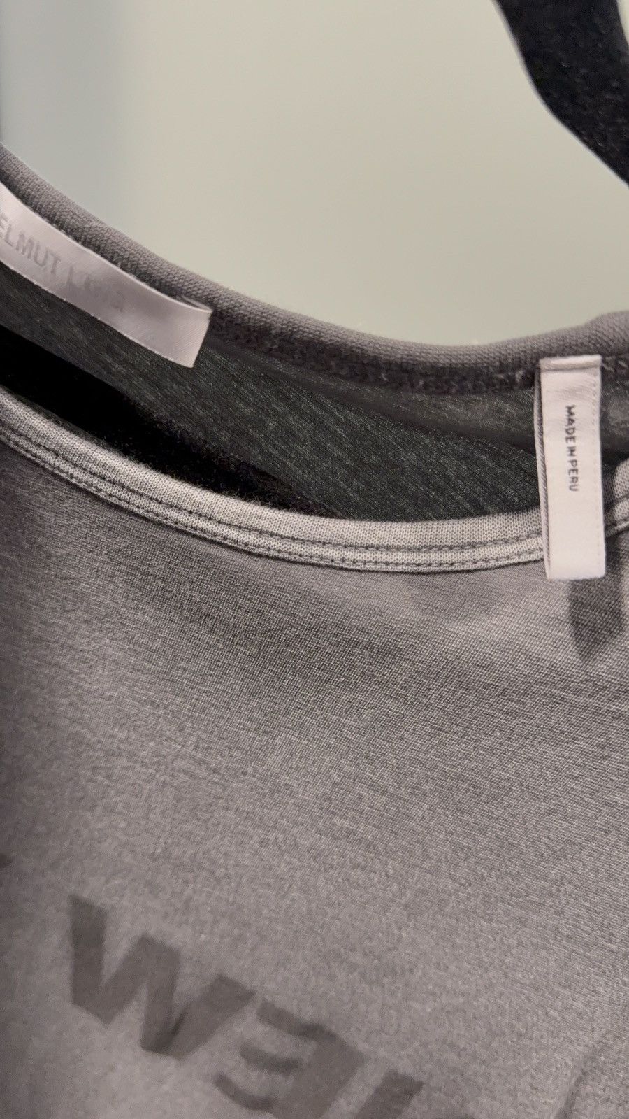 Helmut Lang Helmut Lang Garment Dyed NEW YORK Tee (M) Size US M / EU 48-50 / 2 - 3 Thumbnail