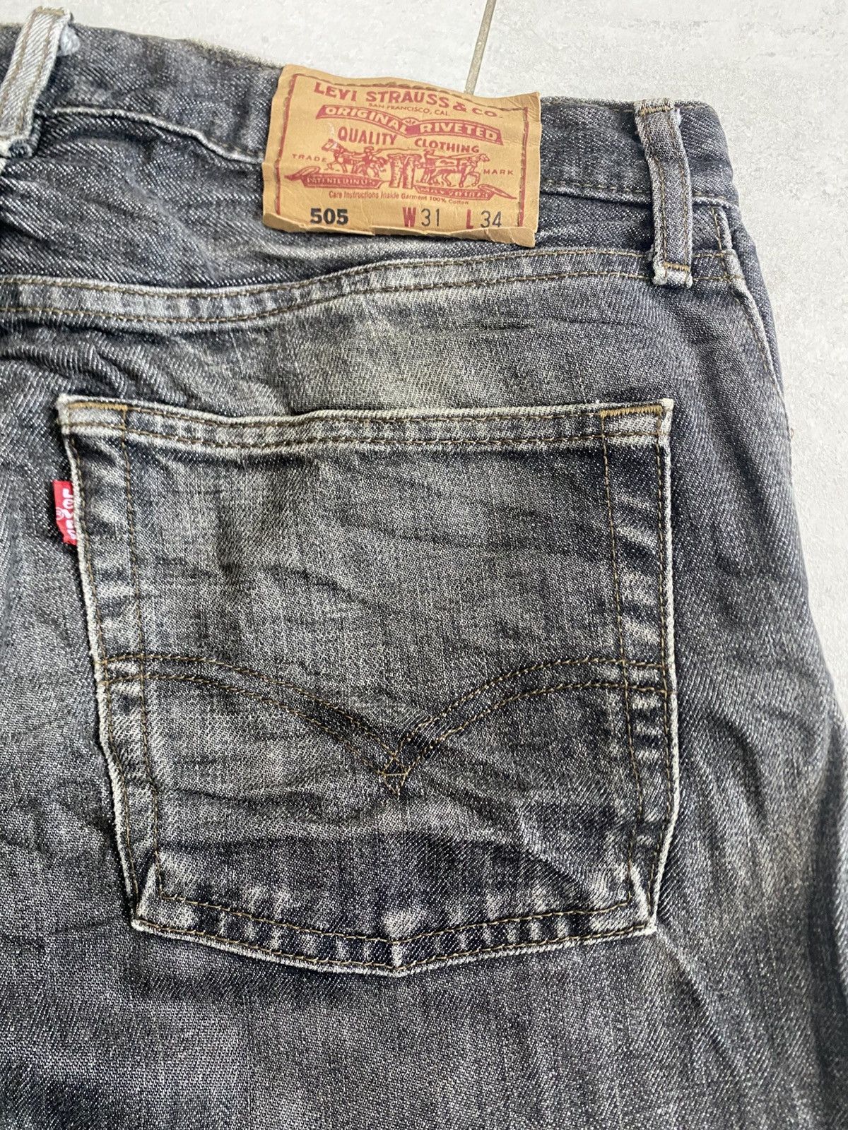 Levi's Levi’s 505 Vintage Denim Classic straight fit Size US 31 - 10 Thumbnail