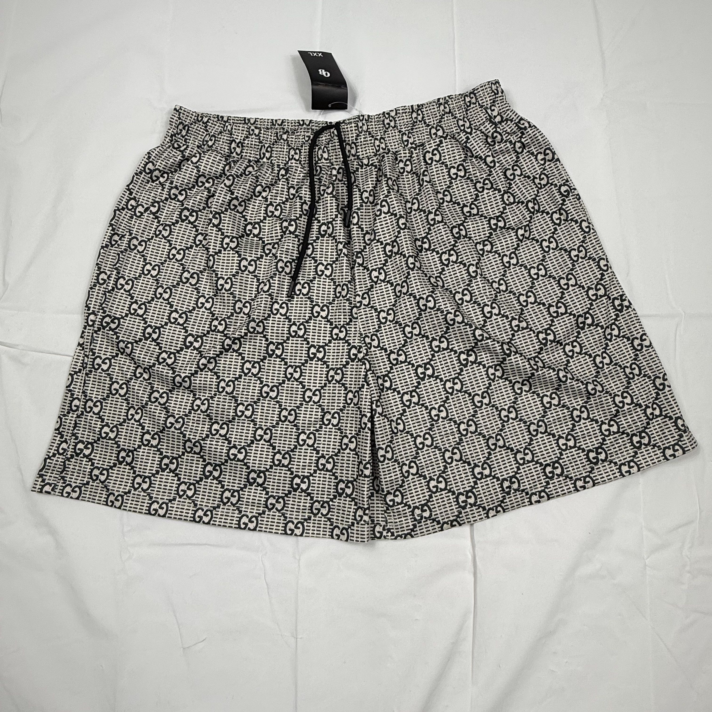 Other OB Mens XXL Monogram Mesh Athletic Shorts Drawstring New Size US 41 - 1 Thumbnail