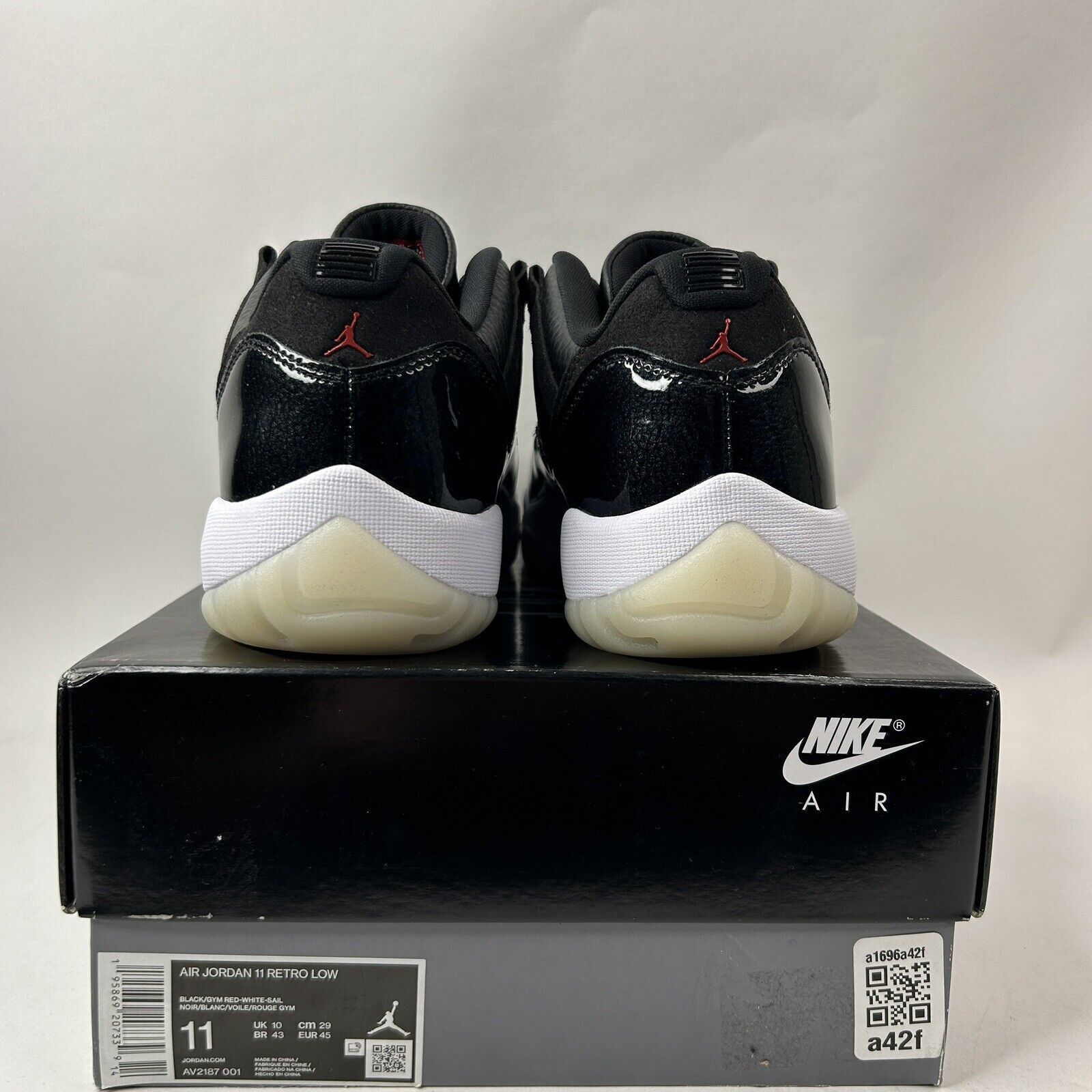 Nike Nike Air Jordan 11 Retro Low “72-10” 2024 Size US 11 / EU 44 - 4 Thumbnail