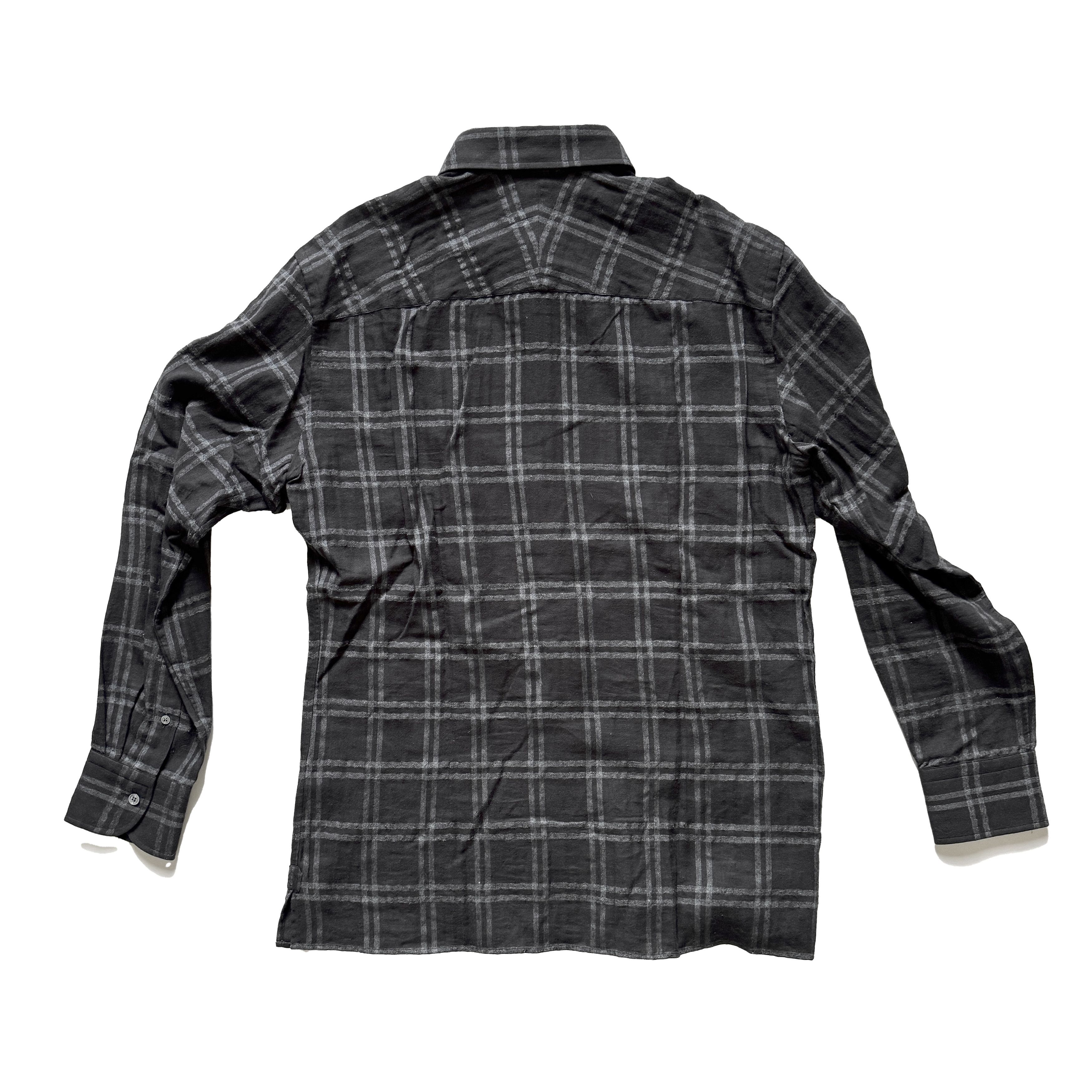Alfred Dunhill Grey plaid button up Size US L / EU 52-54 / 3 - 2 Thumbnail