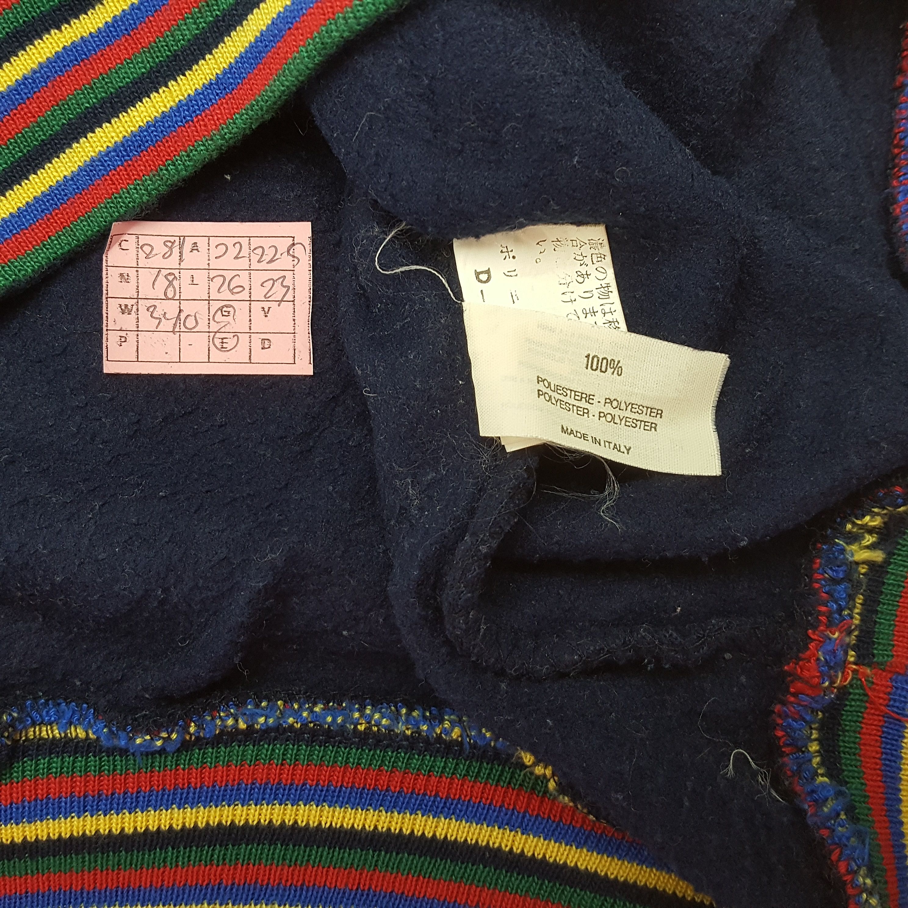 Trussardi × Vintage TRUSSARDI Logo Spellout Colours Design Sweatshirt Size US M / EU 48-50 / 2 - 6 Thumbnail
