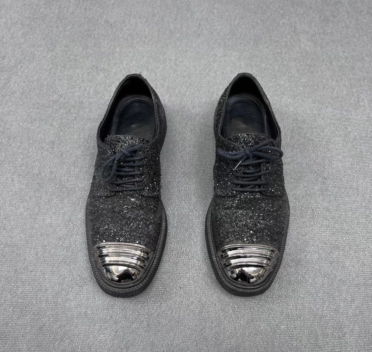 Giuseppe Zanotti Giuseppe Zanotti Crystal-Toe Leather Casual Shoes Size US 7 / EU 40 - 2 Thumbnail