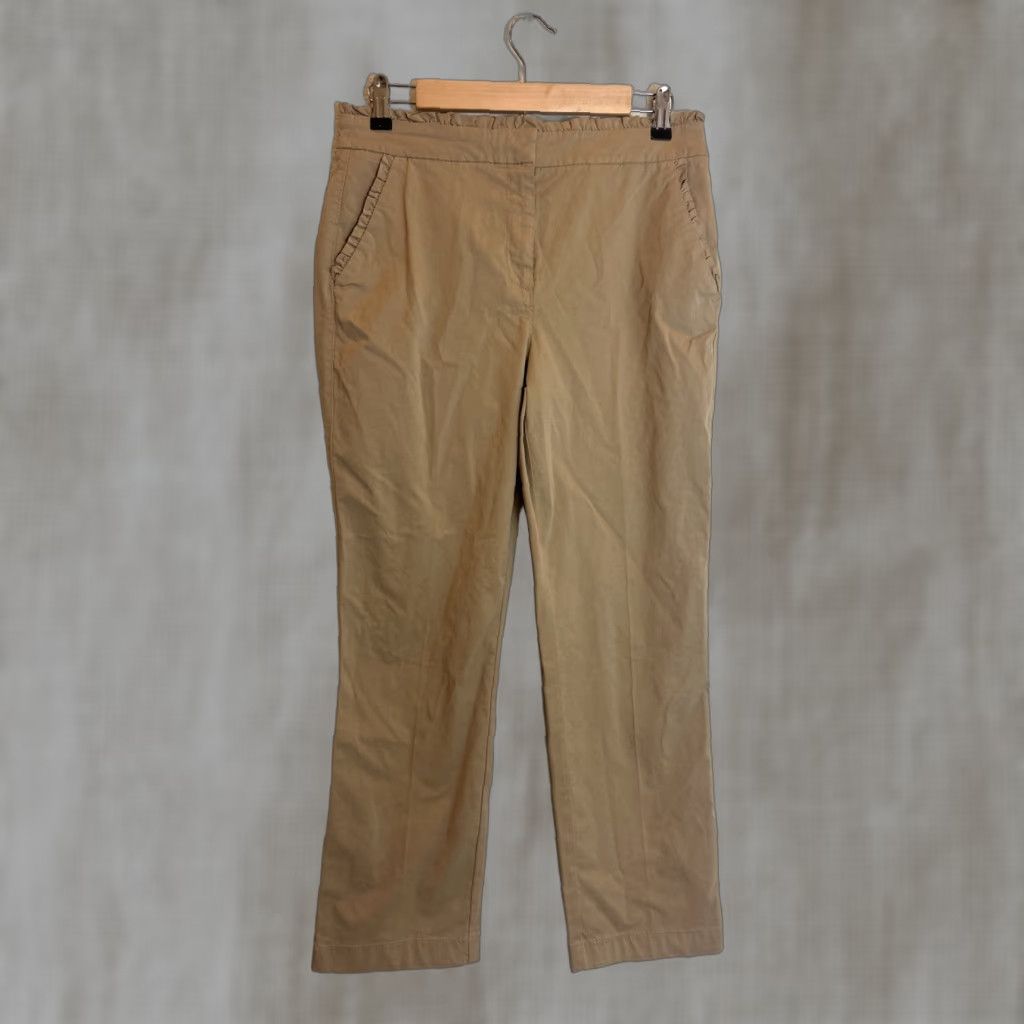 J.Crew VINTAGE? NO - (not vintage) J.CREW Chino Pants Beige 30x27 Women's Size 6 Pants Regular Fit Womens Size 28" / US 6 / IT 42 - 1 Thumbnail