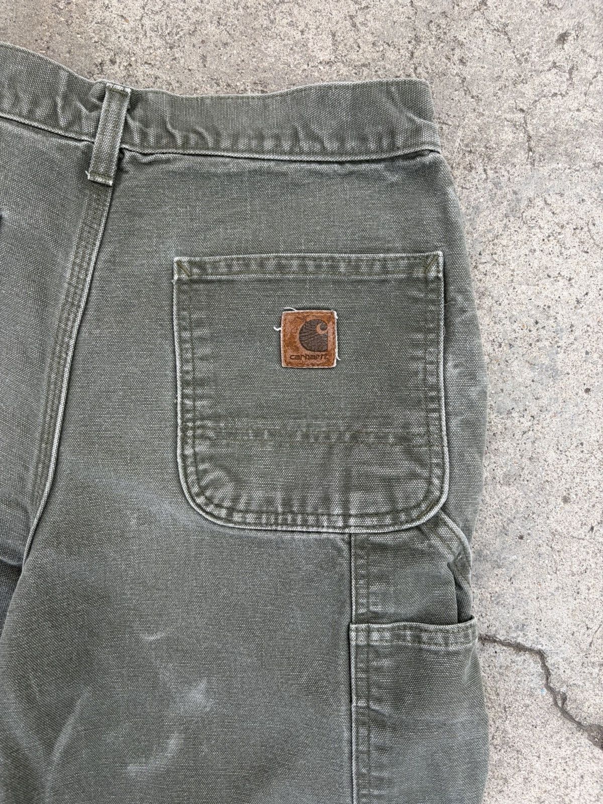 Carhartt Vintage Faded Carhartt Carpenter Pants Size US 29 - 3 Thumbnail