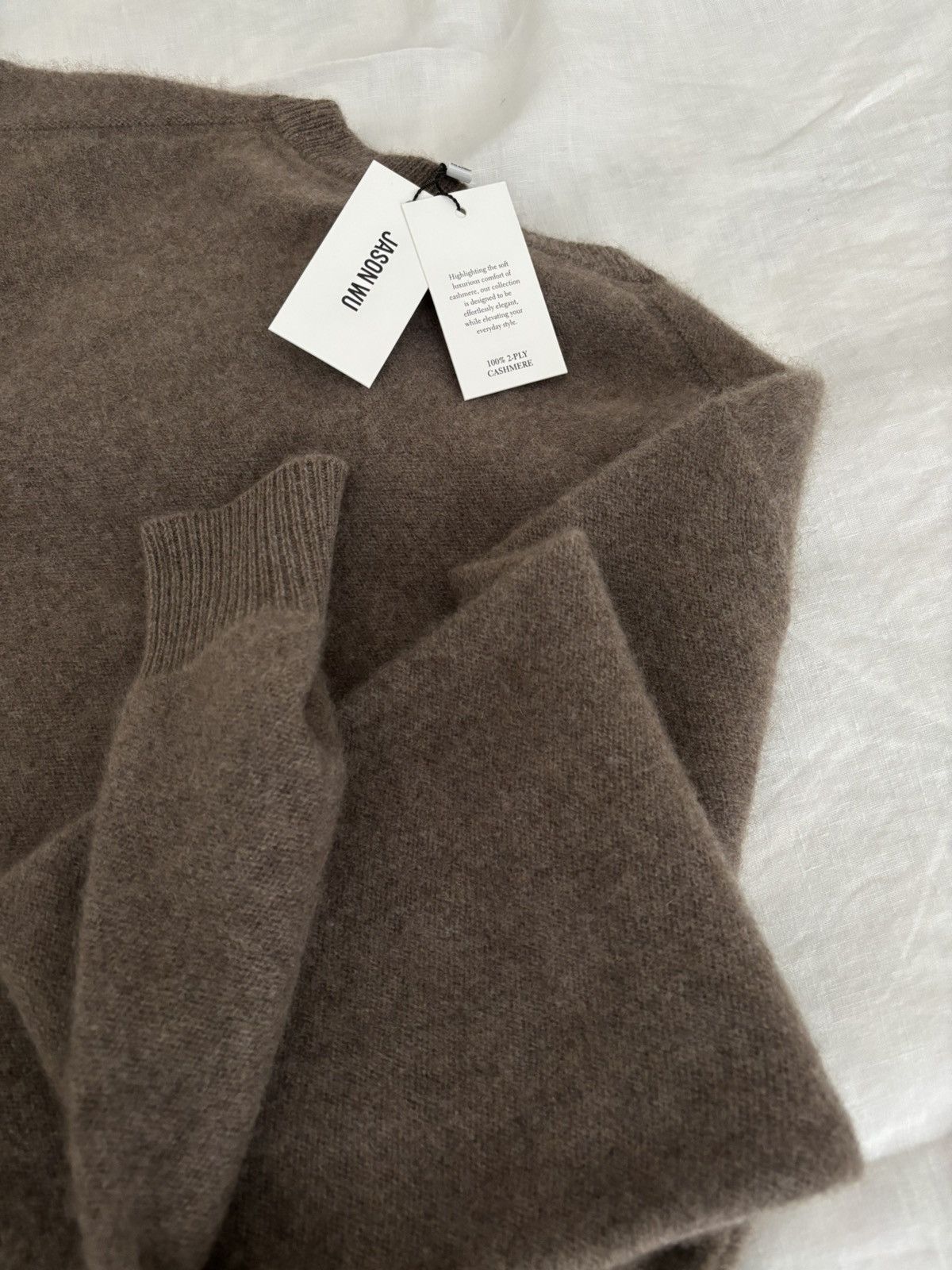 Other NWT Jason Wu 100% Cashmere 2-Ply Crewneck Men L Size US L / EU 52-54 / 3 - 10 Thumbnail