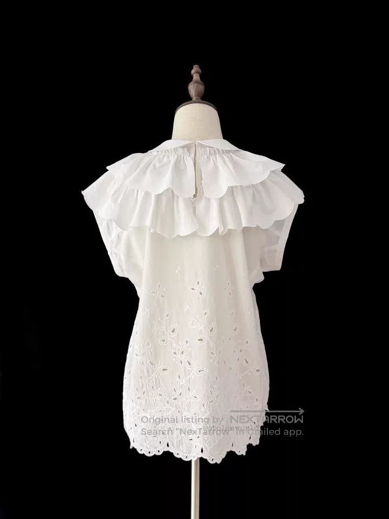 Comme des Garcons Comme Des Garcons 3D Pleated Floral Top Size M / US 6-8 / IT 42-44 - 4 Thumbnail