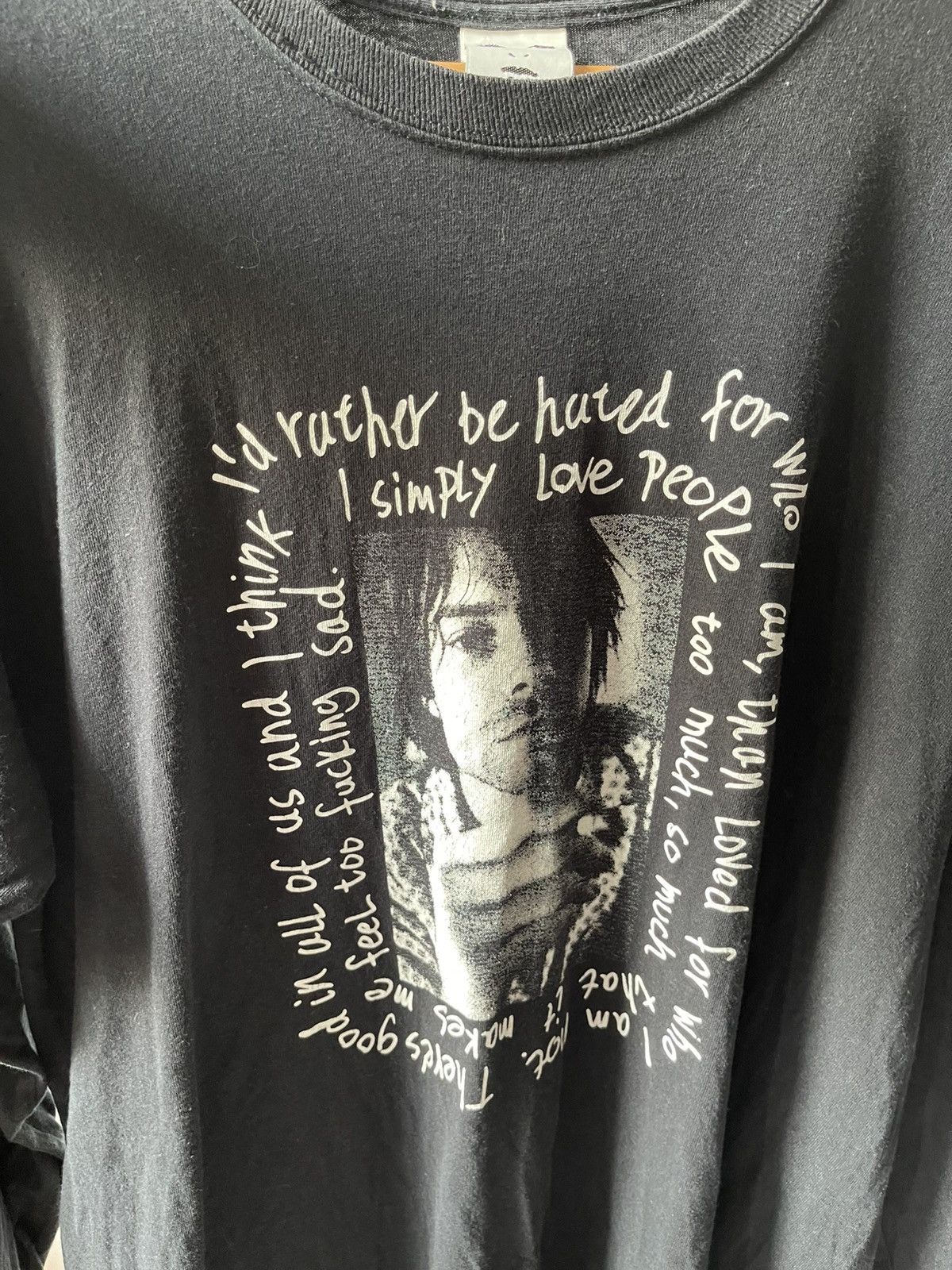 Band Tees X Girl Kurt Cobain Charles peterson Long Sleeve Size US L / EU 52-54 / 3 - 4 Thumbnail