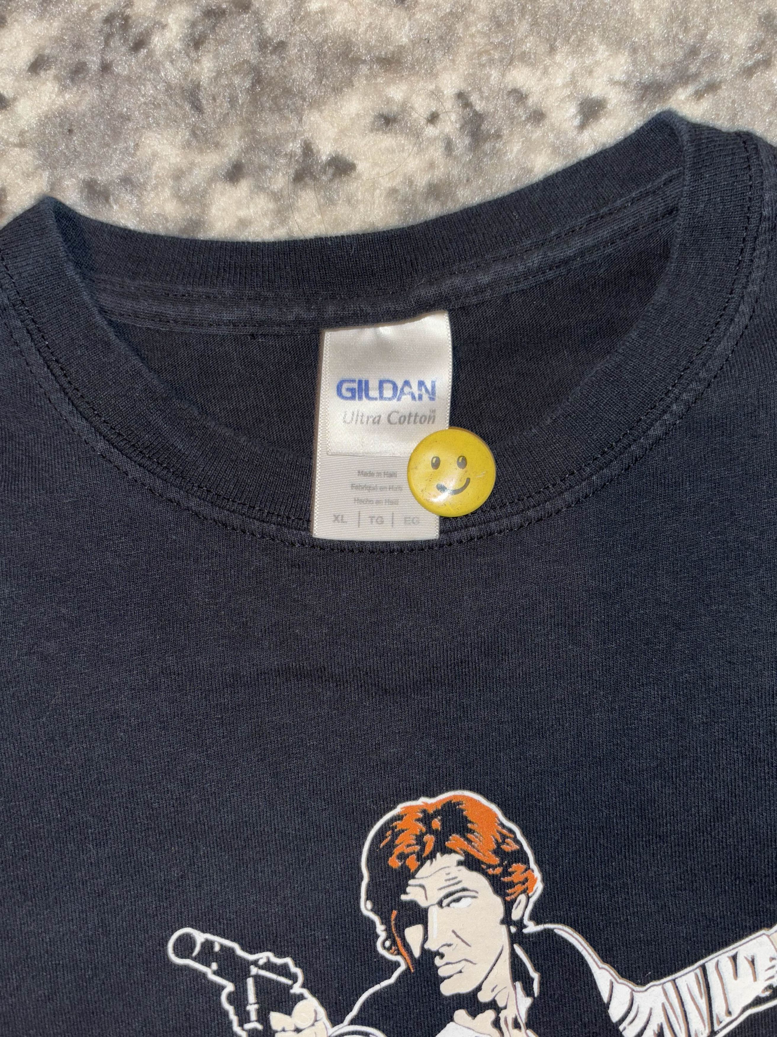 Star Wars 00s Damn Right I Short First Han Solo Shirt Size US XL / EU 56 / 4 - 3 Thumbnail