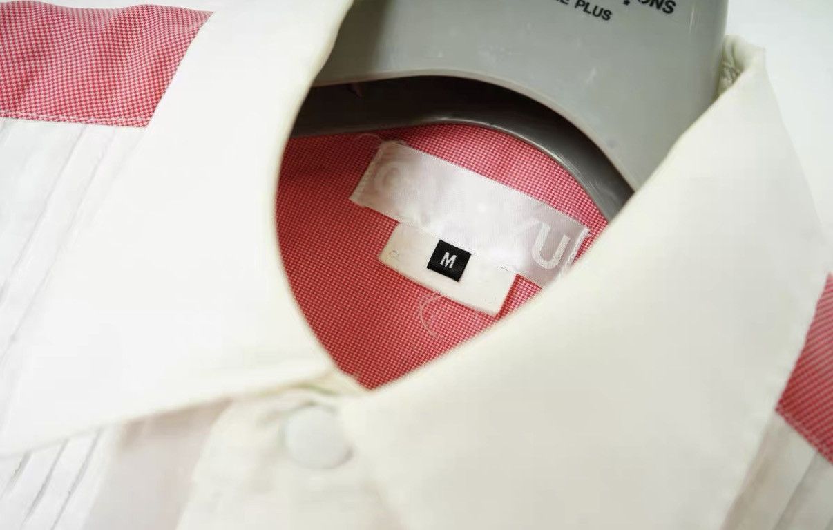 Comme des Garcons Comme des Garçons Pleated Organza Front Shirt Jacket Size US M / EU 48-50 / 2 - 7 Thumbnail