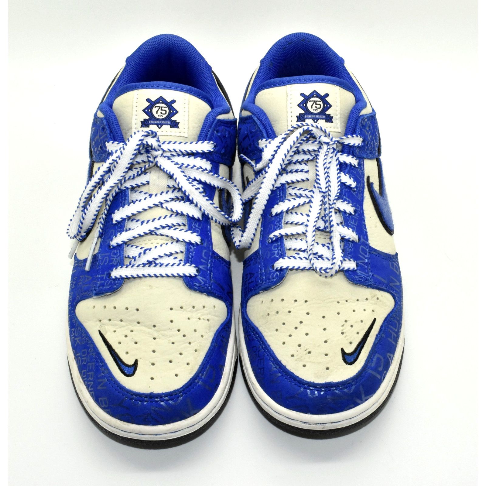 Nike NIKE DUNK LOW Racer Cream Jackie Robinson DV2122-400 Shoes 7 Size US 7 / EU 40 - 4 Thumbnail