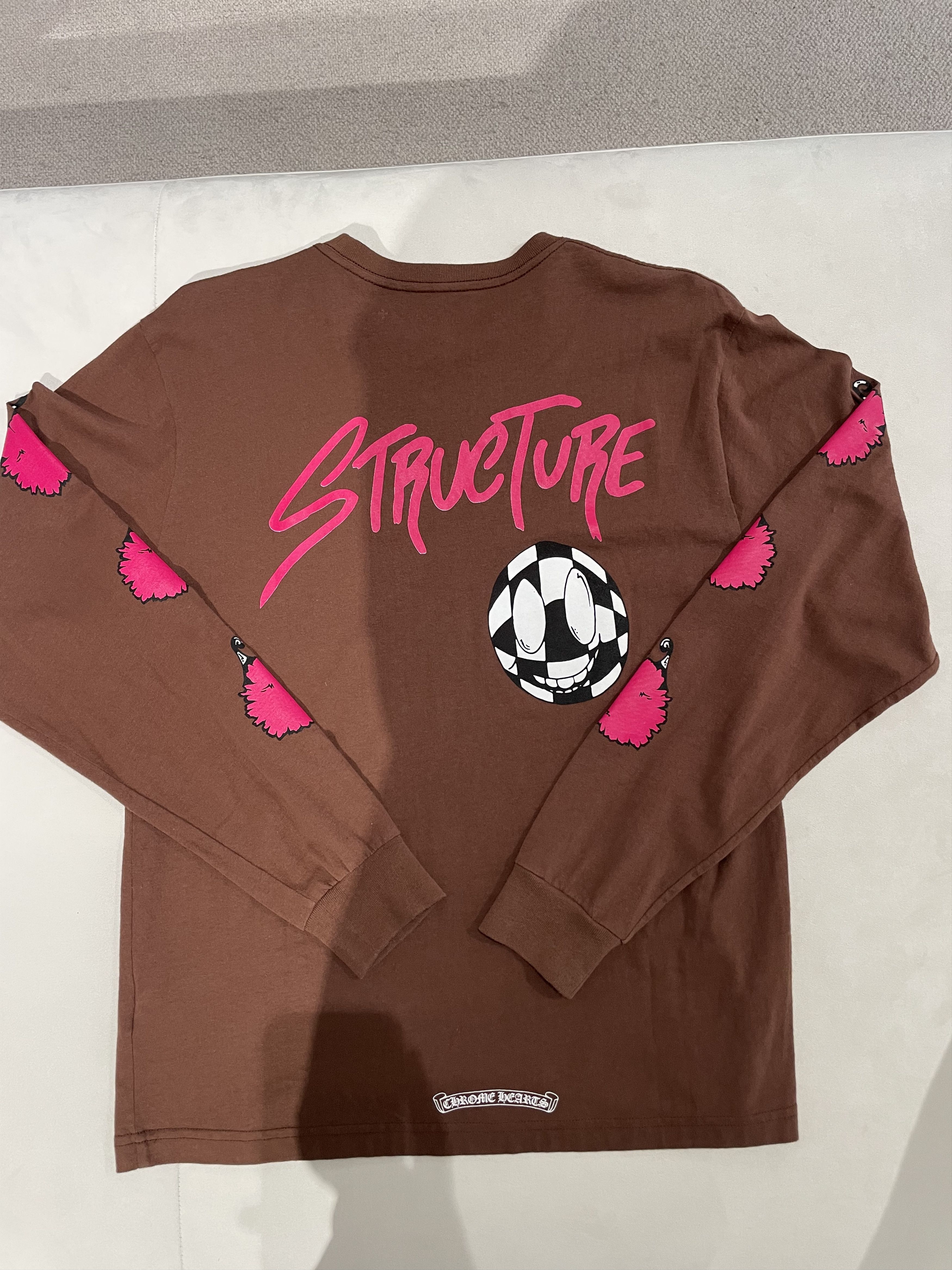 Chrome Hearts Chrome Hearts Matty Boy Brown Long Sleeve T-Shirt Tee Size US L / EU 52-54 / 3 - 3 Thumbnail
