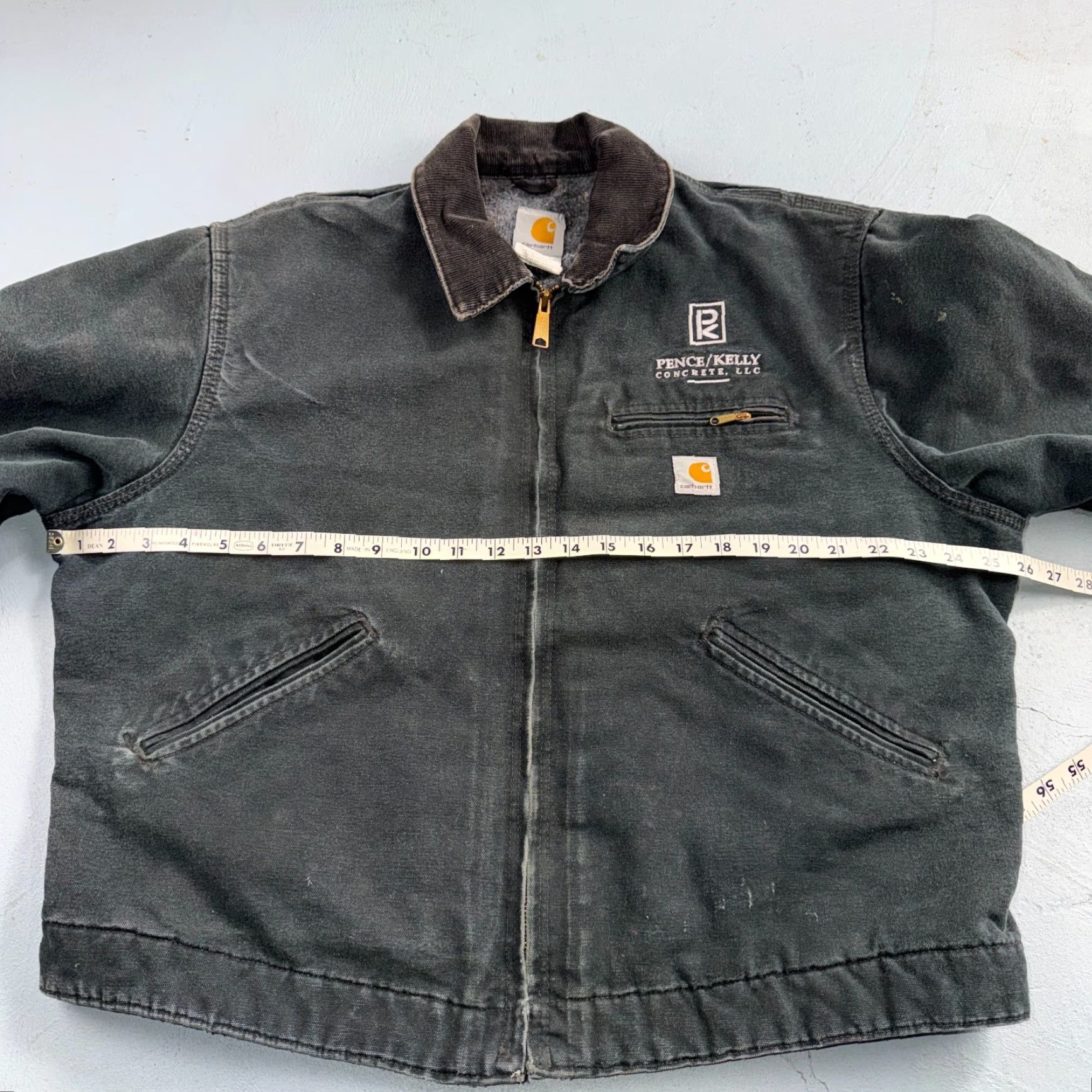 Carhartt VINTAGE Carhartt J97 Detroit Jacket Mens 46 Black Lined Blanket Workwear Zip Full Zip Casual Winter 90s Grunge USA Jacket Size US S / EU 44-46 / 1 - 5 Thumbnail