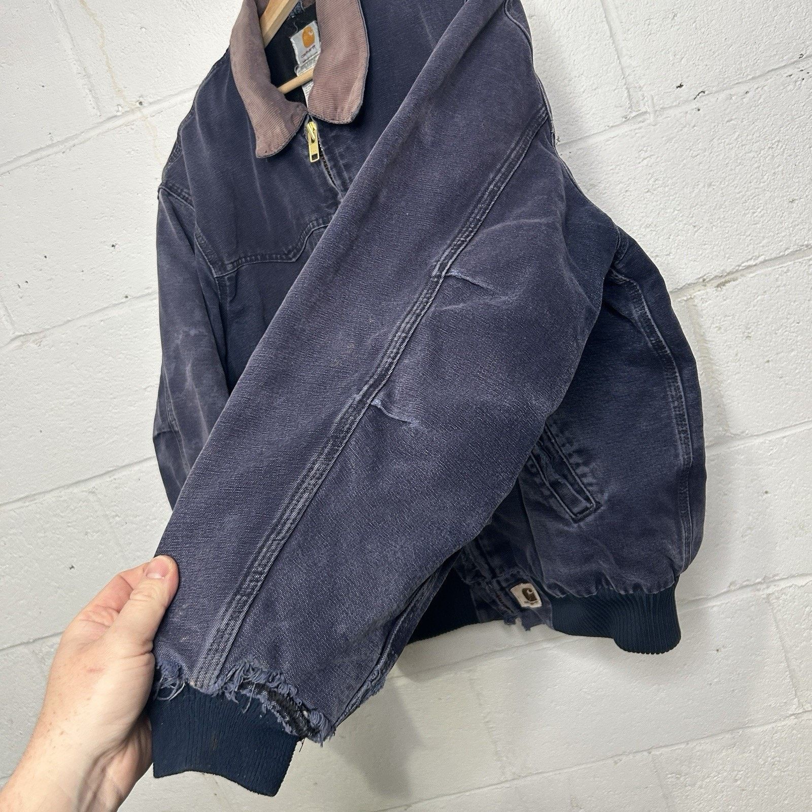 Carhartt Vintage Carhartt Quilted Santa Fe Jacket “Midnight Blue” J14 Size US XL / EU 56 / 4 - 11 Thumbnail