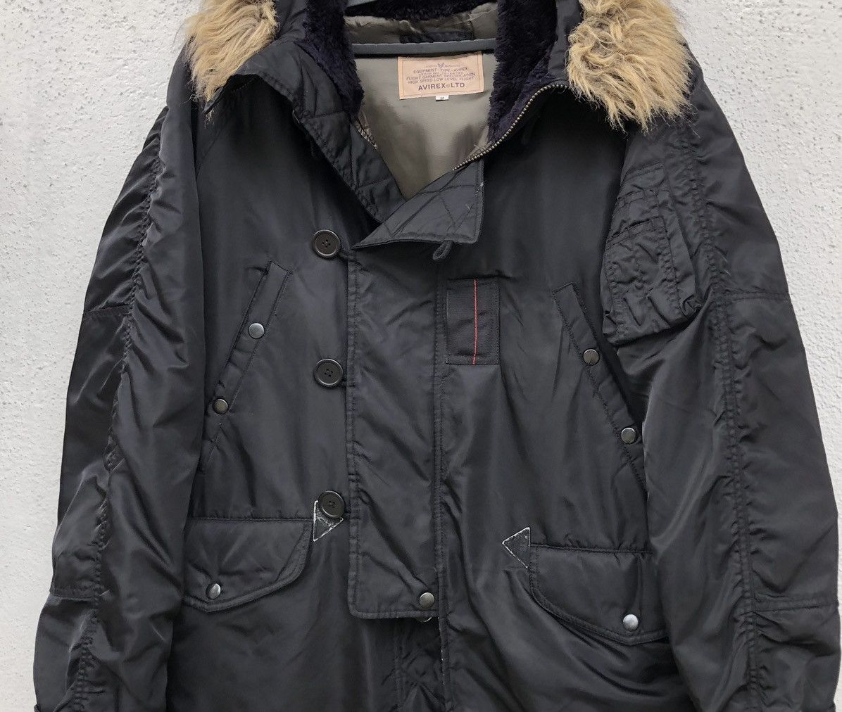 Avirex Vintage Avirex N-3B Military Parka Nylon Hoodie Jacket Size US M / EU 48-50 / 2 - 4 Thumbnail