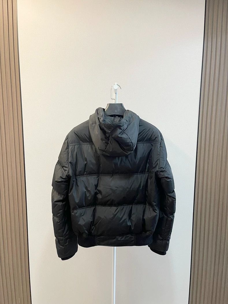 Gucci Gucci Black Arm Logo Hooded Down Jacket 2502-Nextarrow Size US M / EU 48-50 / 2 - 2 Thumbnail