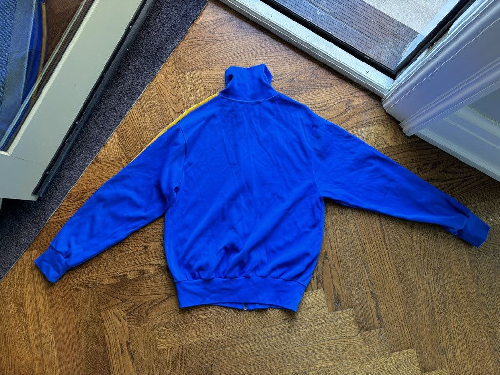 Adidas × Vintage 1980s Adidas Track Jacket Vintage Running No Trefoil 80s 70 Size US S / EU 44-46 / 1 - 9 Thumbnail