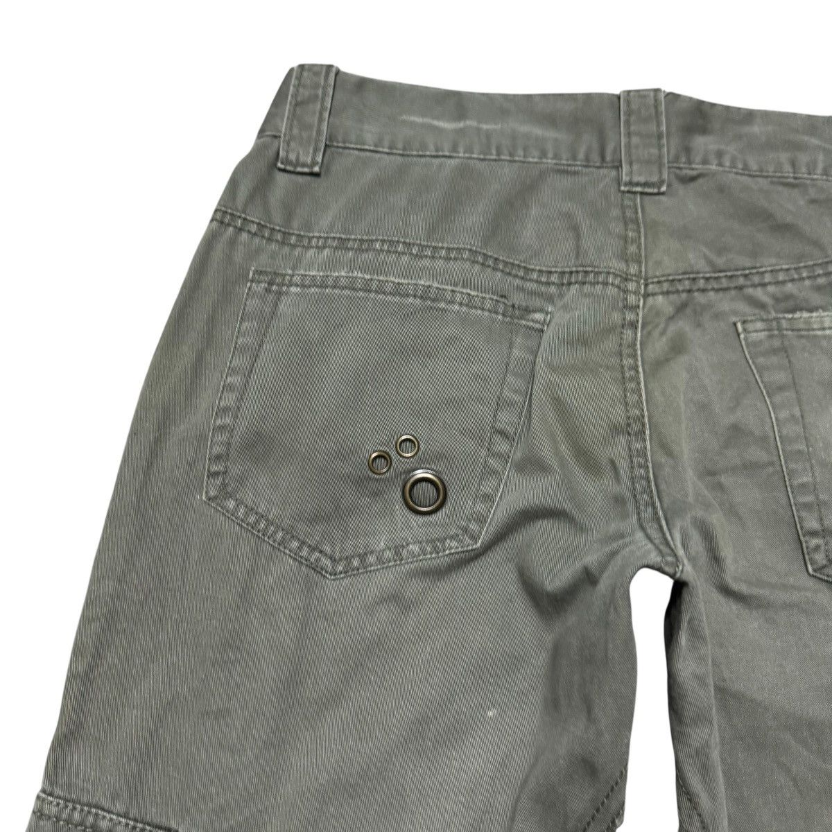 Japanese Brand Midas Machiavel Military Zipper Cargo Pants Low Rise Size US 29 - 11 Thumbnail