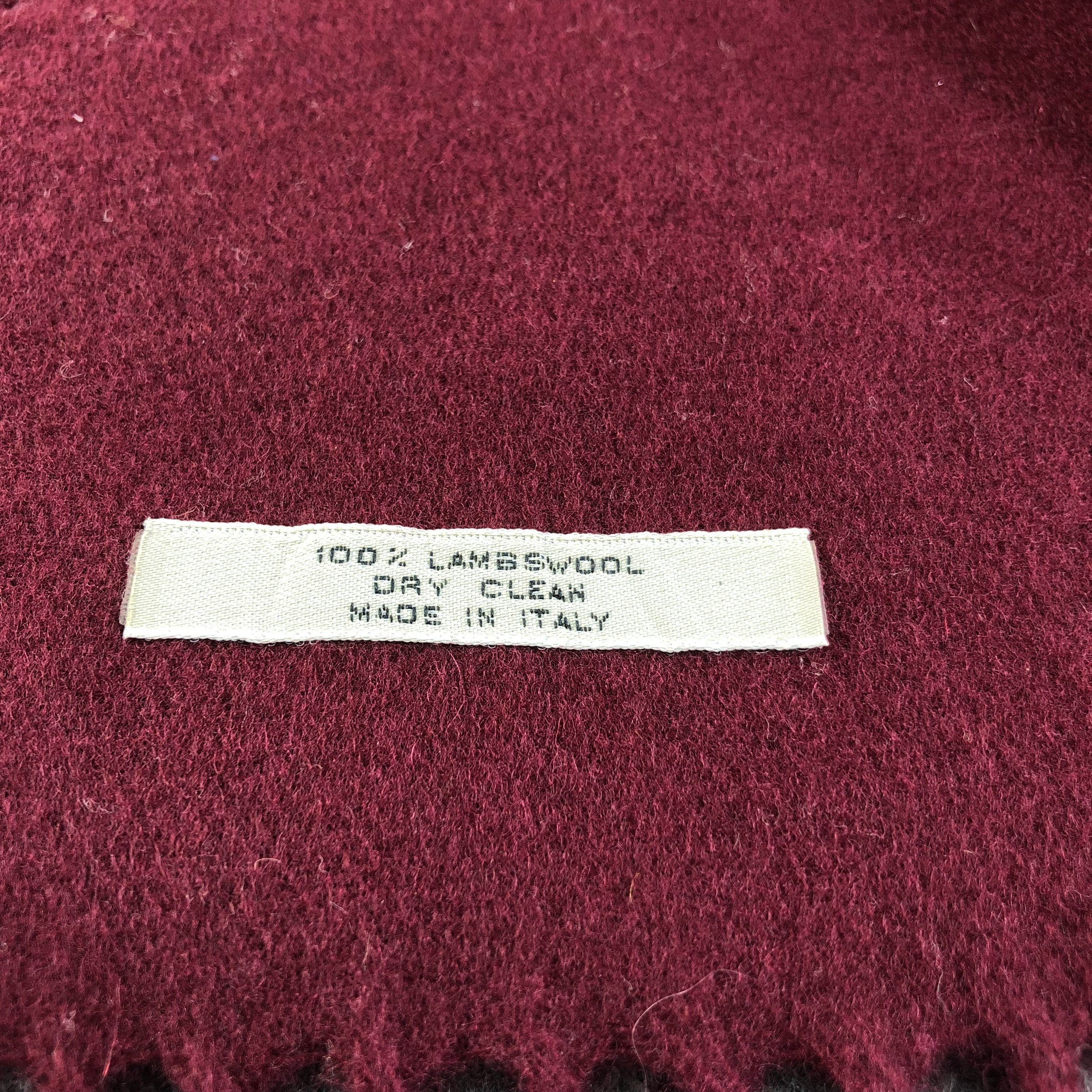 Givenchy Givenchy Plain Wool Scarf Muffler V1331 Size ONE SIZE - 6 Thumbnail