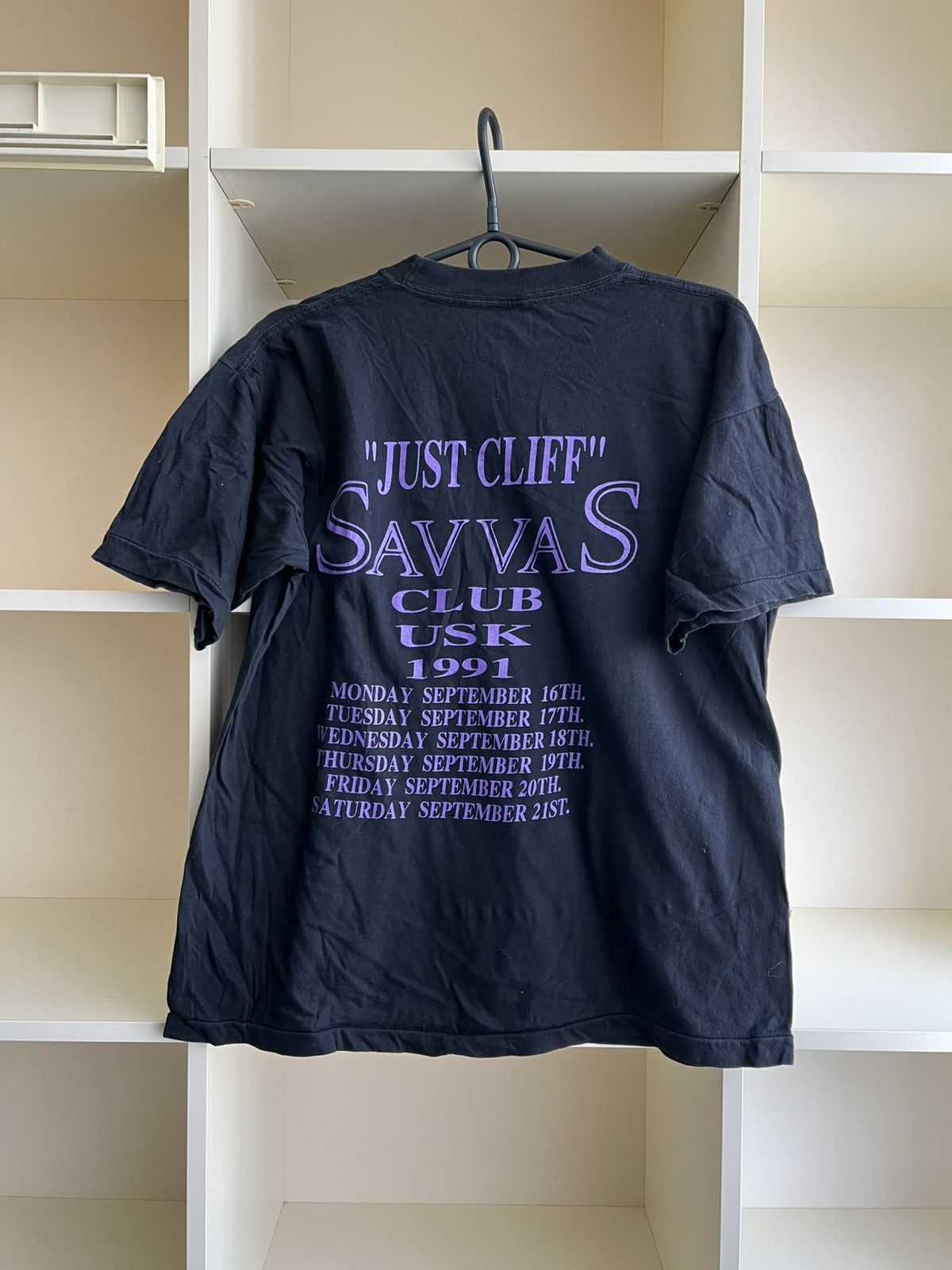Band Tees Vintage 1991 Cliff Richard Tee Band T-Shirt Single Stitch Size US L / EU 52-54 / 3 - 10 Thumbnail