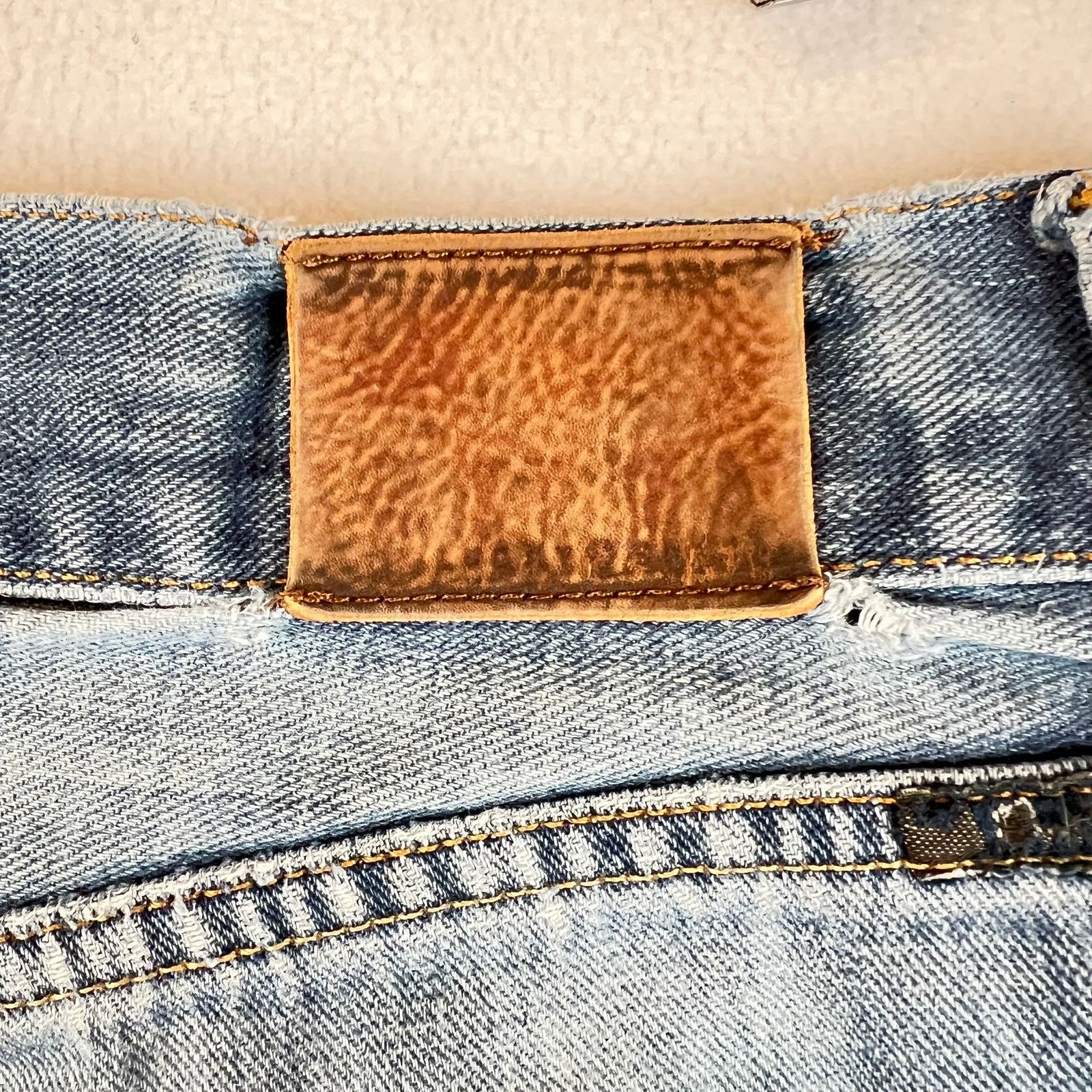 Lucky Brand Lucky Brand Jeans Men 32x30 Blue 121 Heritage Slim Straight Size US 32 / EU 48 - 7 Thumbnail