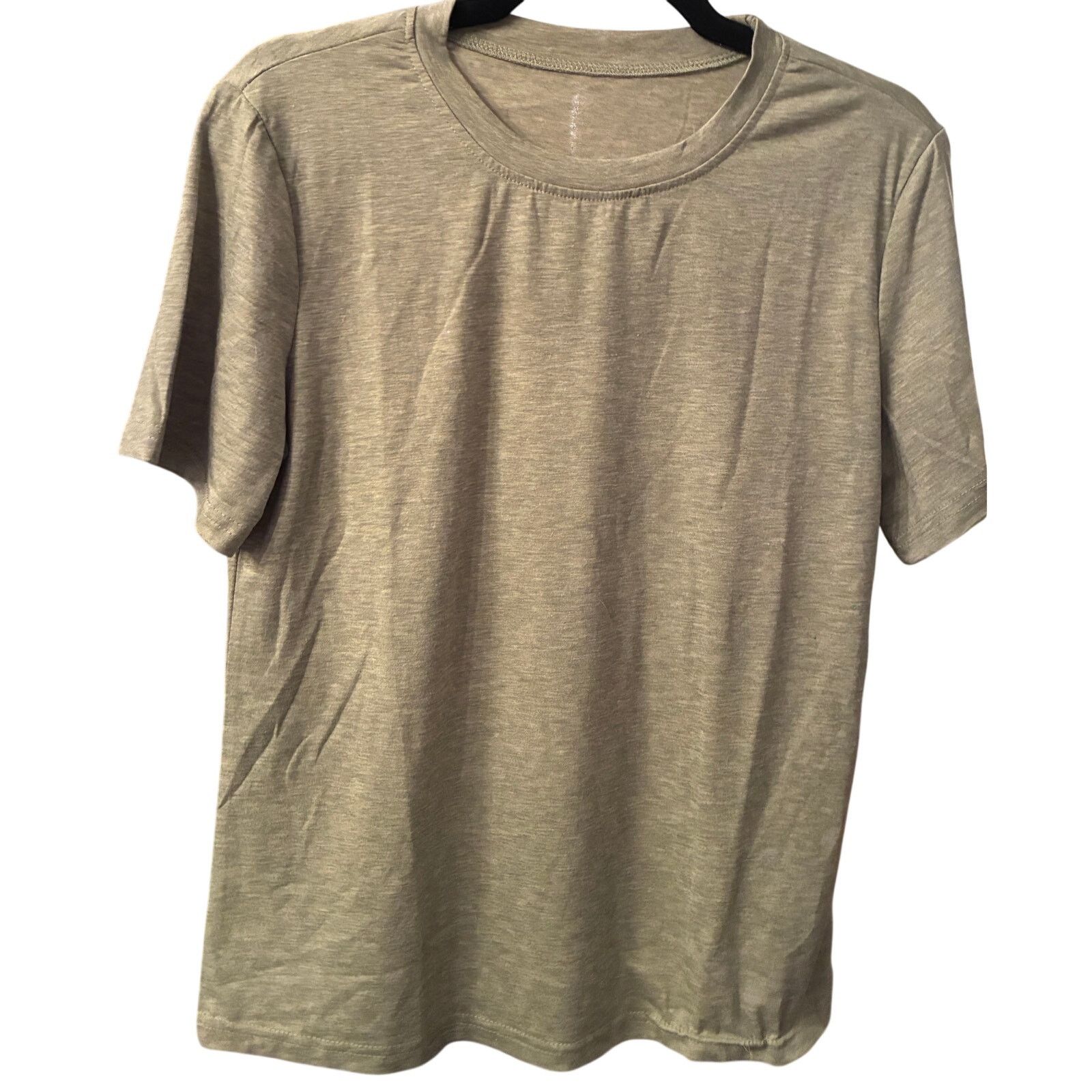 The Unbranded Brand Basic light green unbranded cotton T-shirt size S Size US XS / EU 42 / 0 - 1 Thumbnail