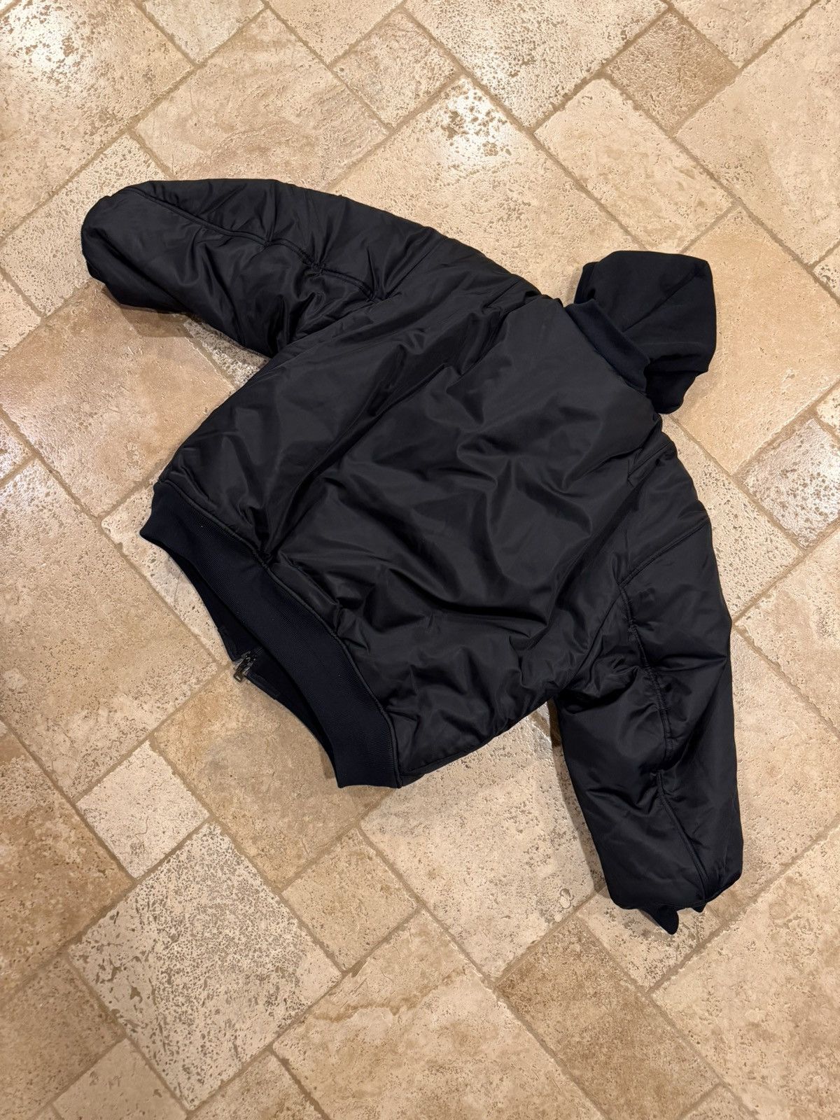 Balenciaga Balenciaga SS23 Demna All In Hoodie / Nylon Bomber Jacket Size US XL / EU 56 / 4 - 13 Thumbnail