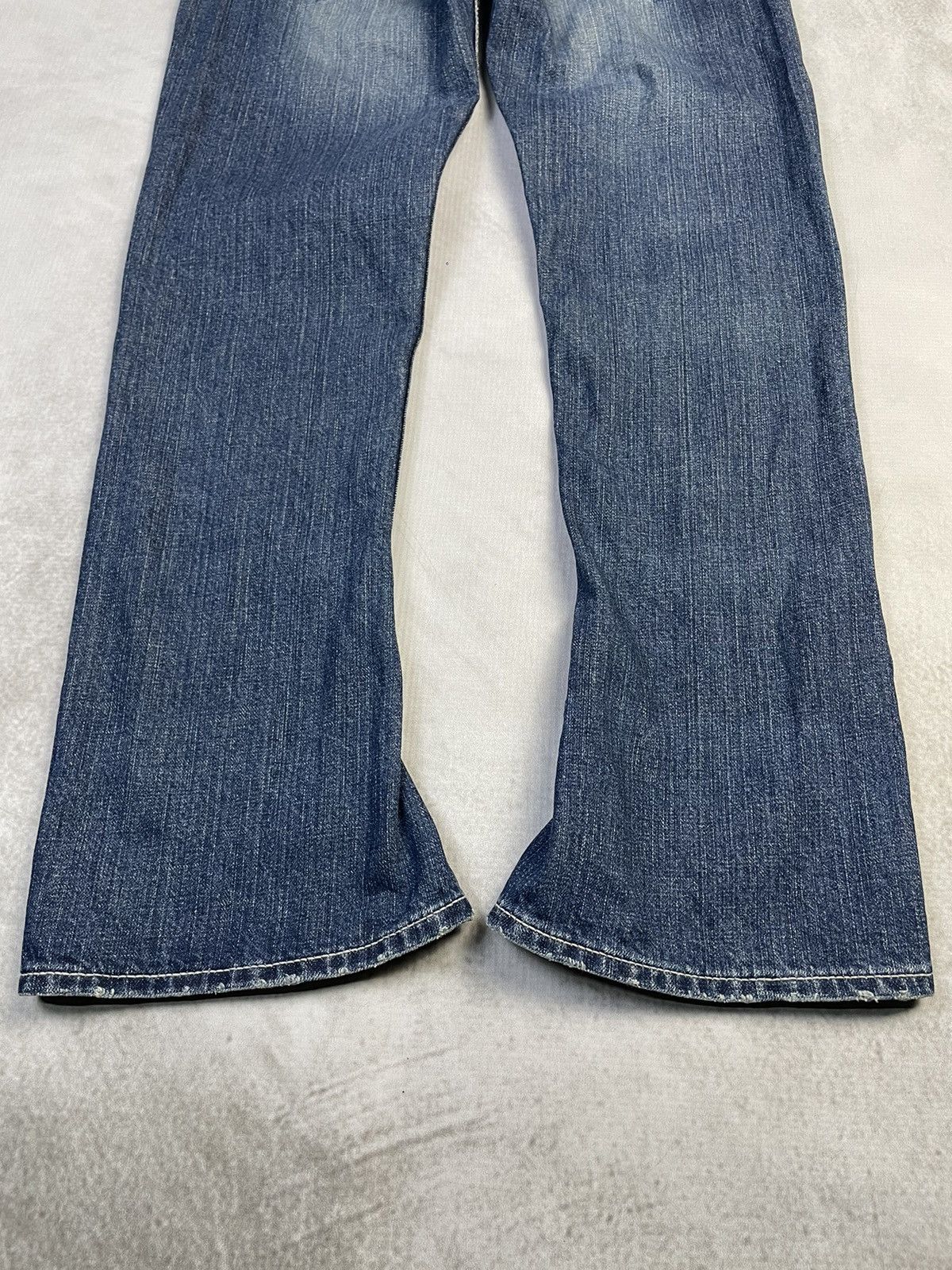 If Six Was Nine 2000s Vence 🇯🇵 Spiral Cut Flare Jeans Size US 30 / EU 46 - 6 Thumbnail