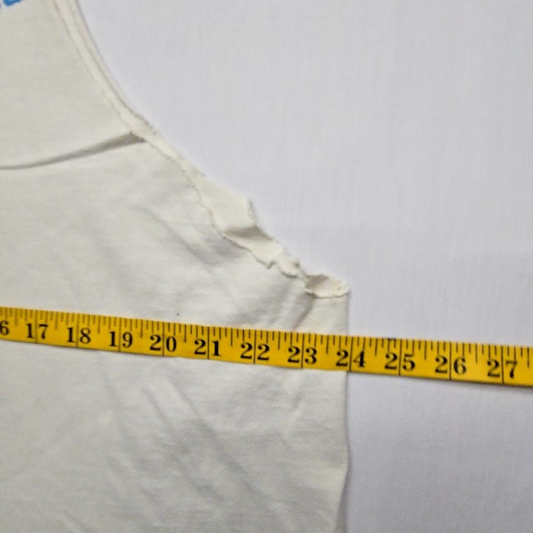 Vintage Vintage DARE Shirt I Turn My Back To Drugs White XL Tank Top Size US XL / EU 56 / 4 - 12 Thumbnail