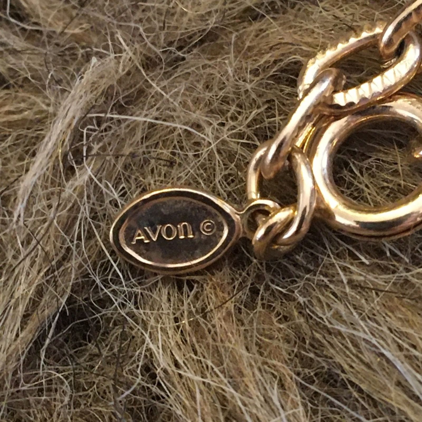 Vintage Vintage Avon enamel fan pendant gold link chain Size ONE SIZE - 9 Thumbnail