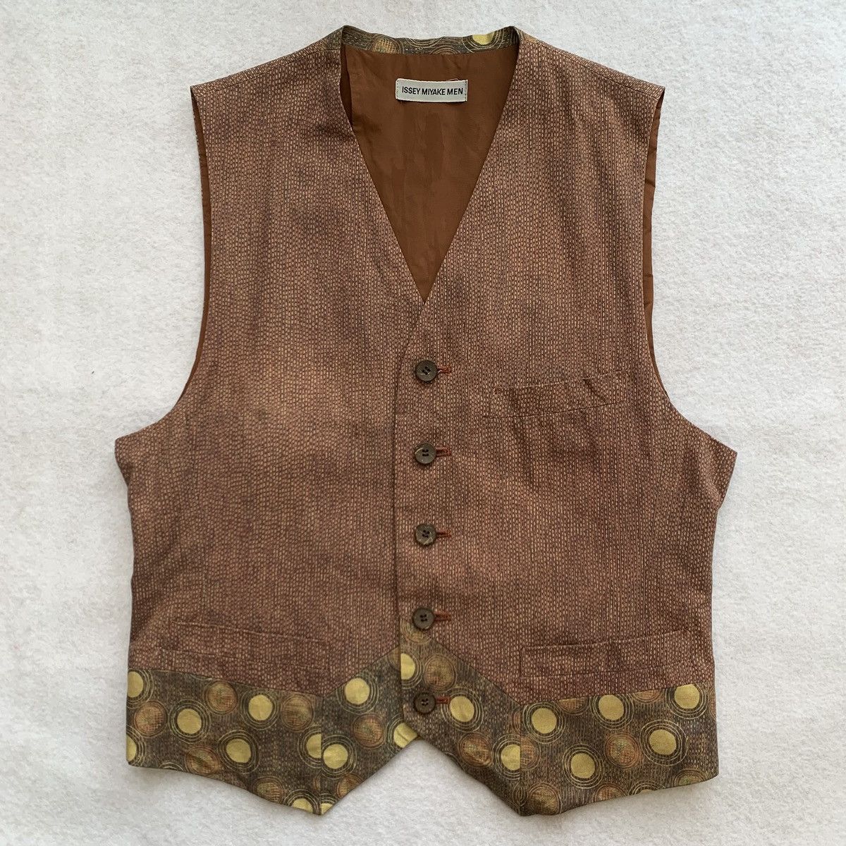Issey Miyake Issey Miyake Men SS97 Jazz Waistcoat Size US L / EU 52-54 / 3 - 1 Thumbnail