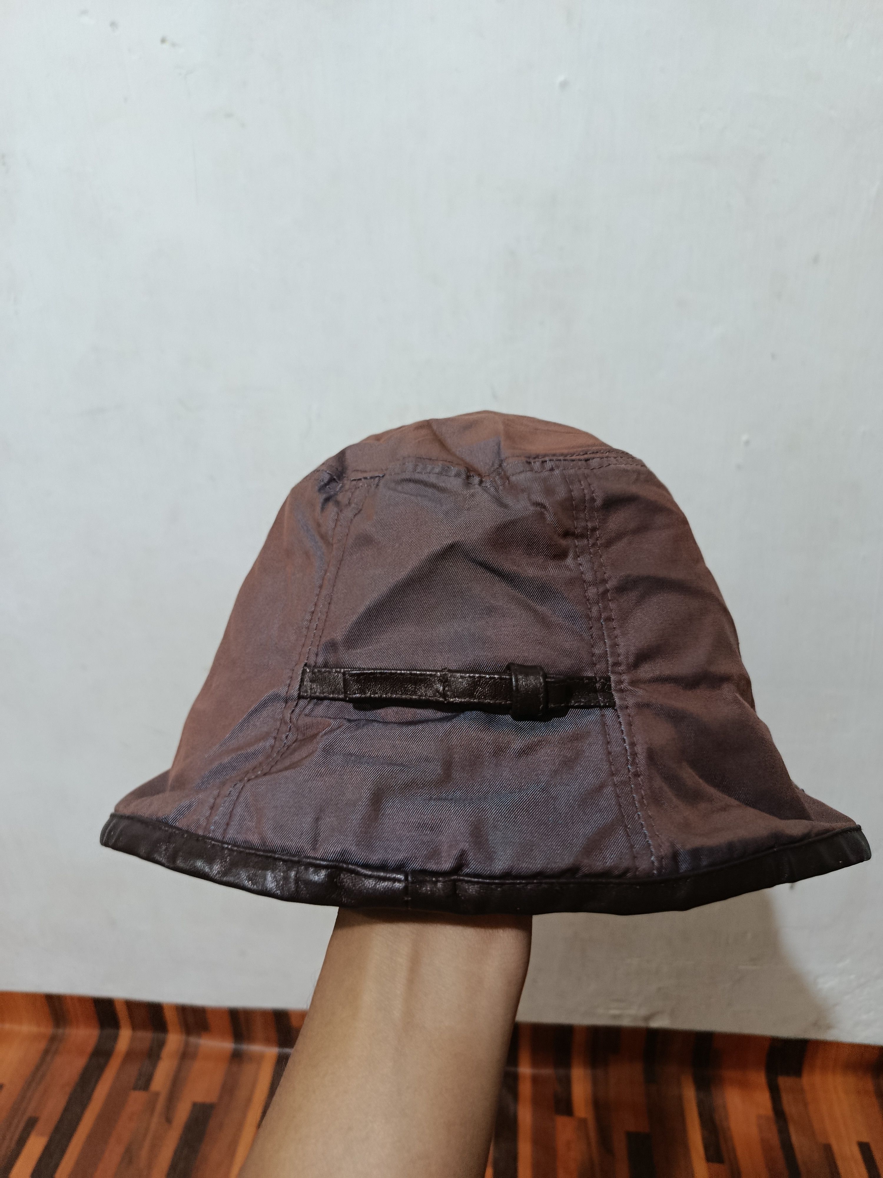 Japanese Brand Vintage Sacsny Y'saccs Nylon Bucket Hat Size ONE SIZE - 2 Thumbnail