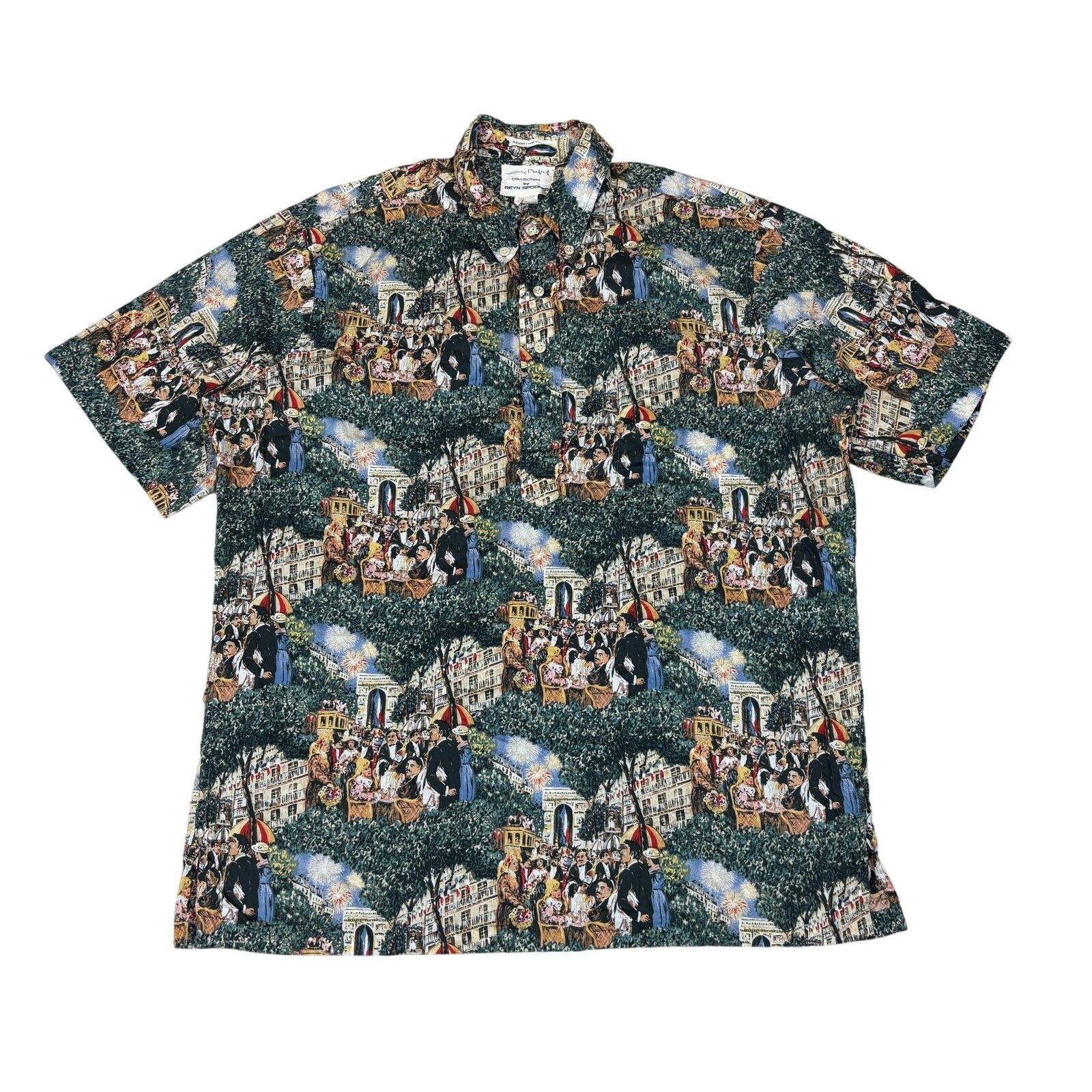 Reyn Spooner Reyn Spooner Guy Bulut Egyptian Cotton Aloha Shirt Large Size US L / EU 52-54 / 3 - 1 Thumbnail