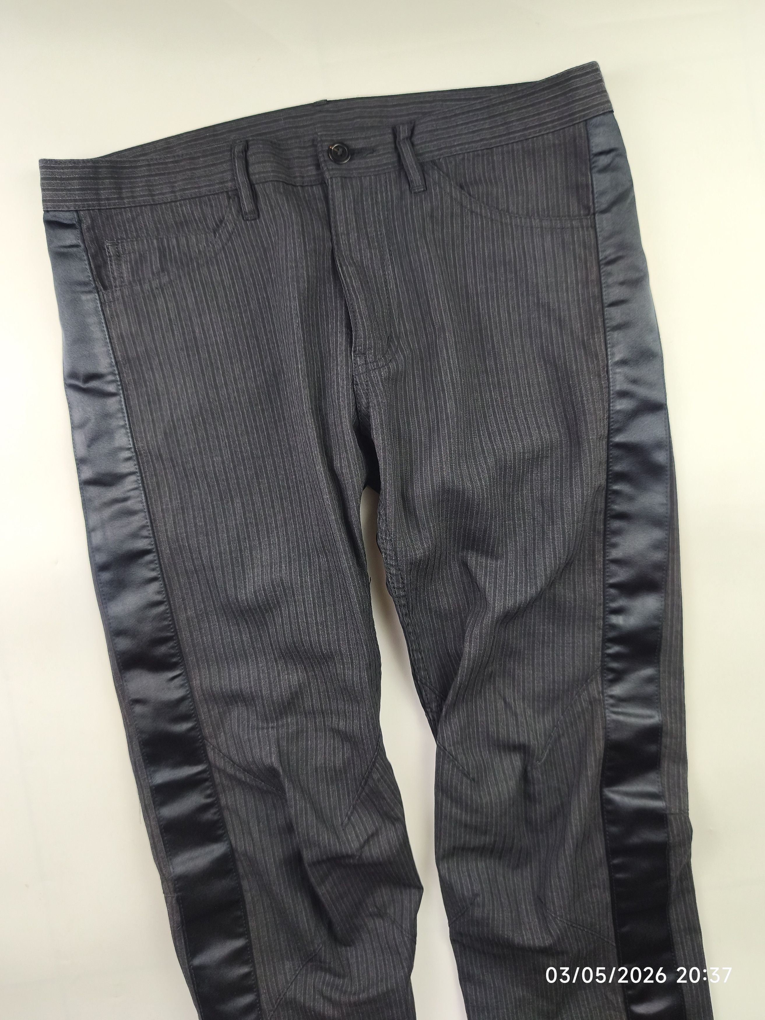 Comme des Garcons Homme Plus Cdg homme plus F/W 15' striped pants Size US 31 - 4 Thumbnail