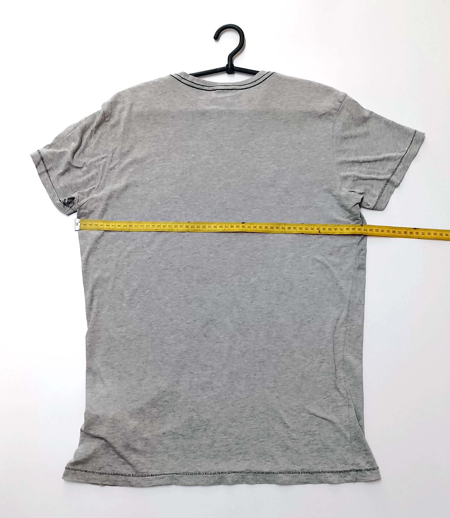 Diesel Diesel Gray Big Logo T-Shirt Men's Size M – Streetwear Look Size US M / EU 48-50 / 2 - 8 Thumbnail