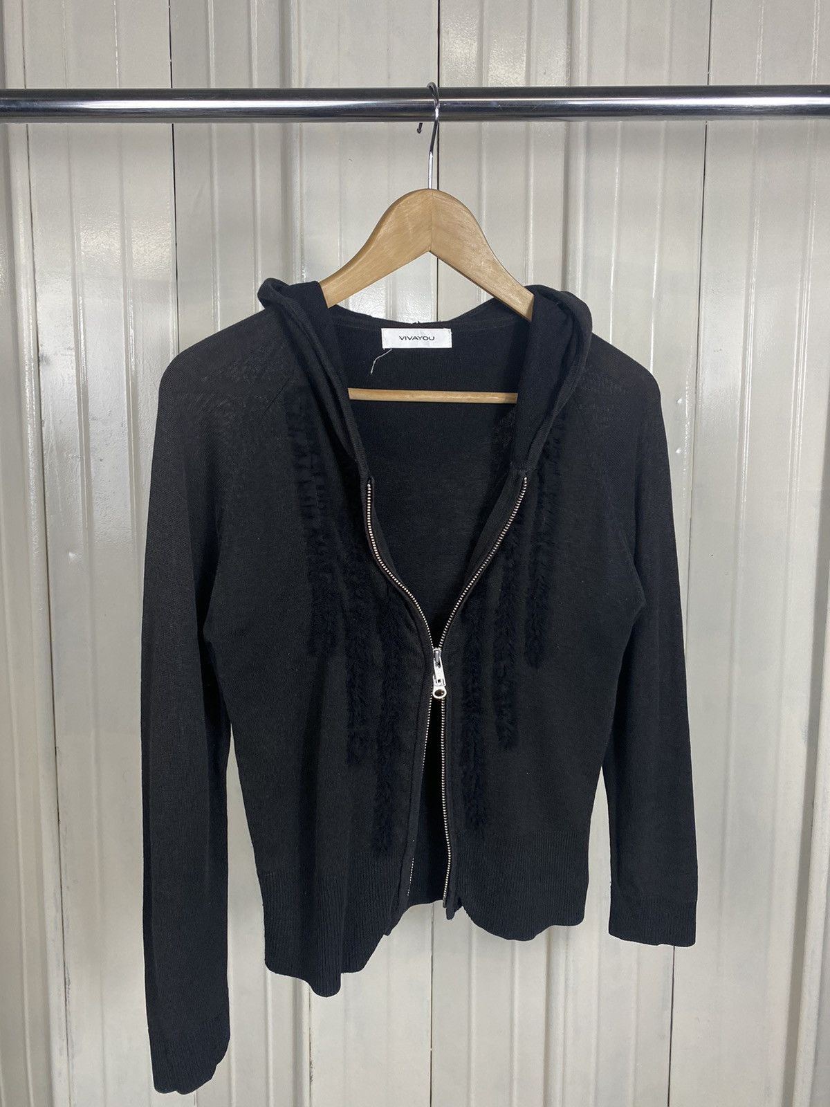Japanese Brand Japanese Brand Vivayou Zipper Hoodie Like LGB/Ifsixwasnine Size US S / EU 44-46 / 1 - 2 Thumbnail