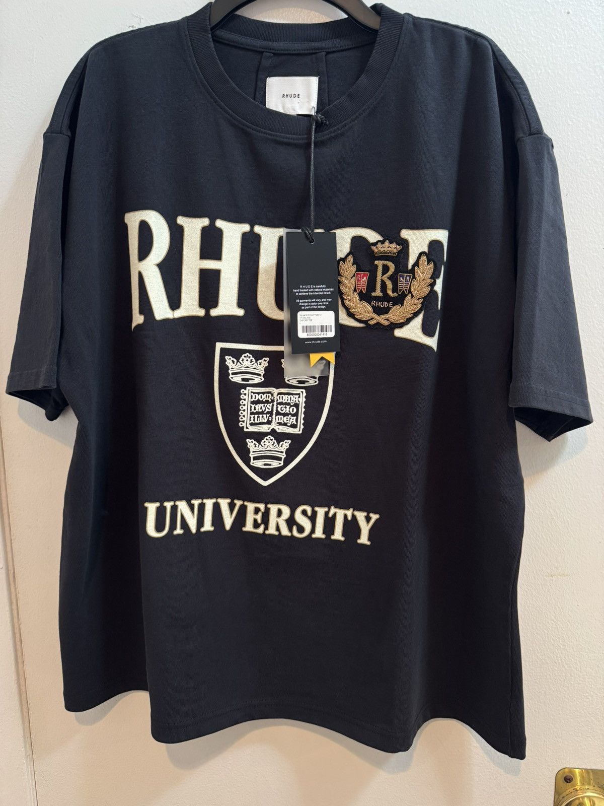 Rhude RHUDE OXFORD University Tee Size Large Size US L / EU 52-54 / 3 - 2 Thumbnail