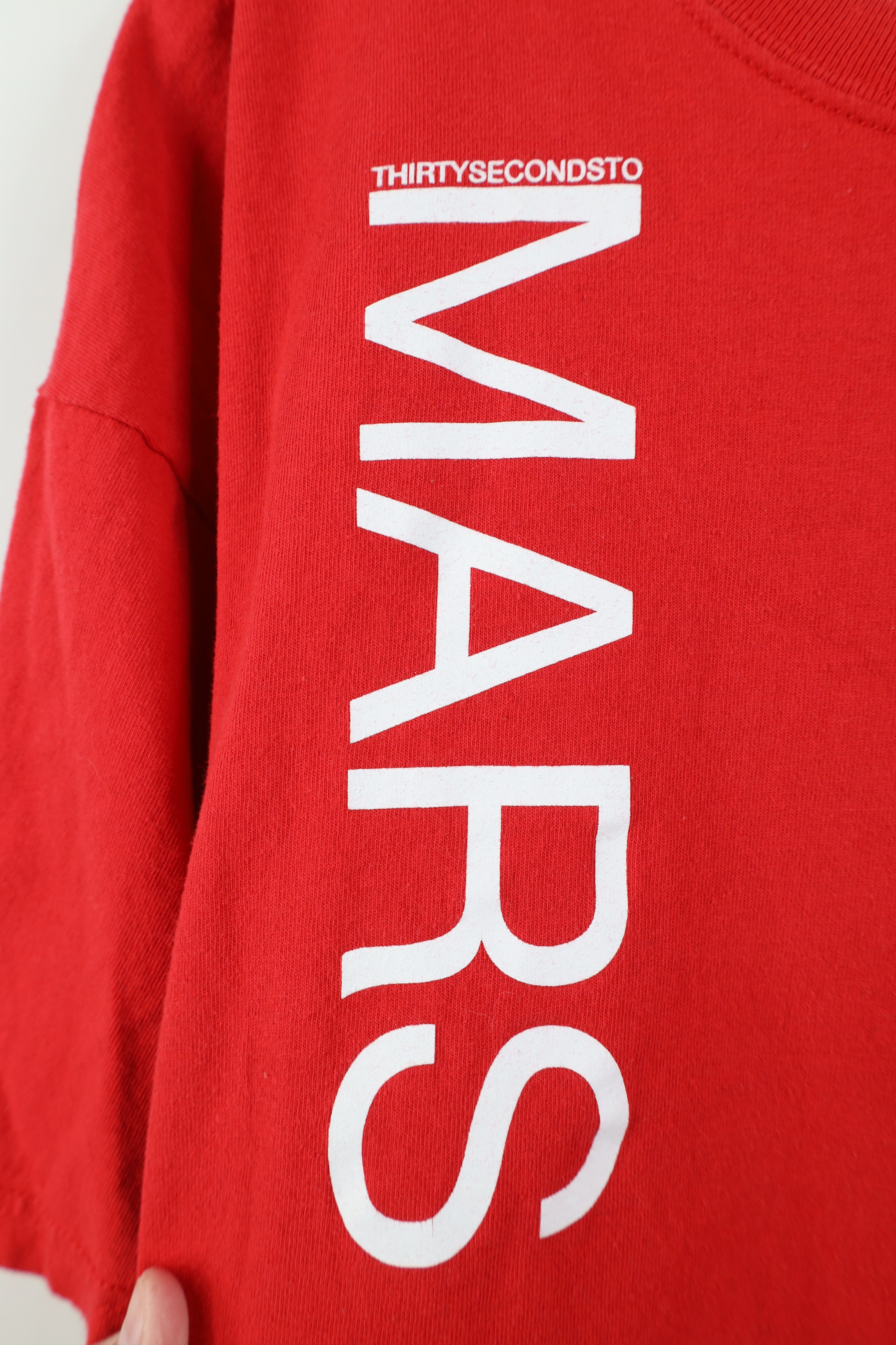 Vintage Vintage Y2K In Altum 30 Thirty Seconds To Mars Band T-Shirt Size US XL / EU 56 / 4 - 4 Thumbnail